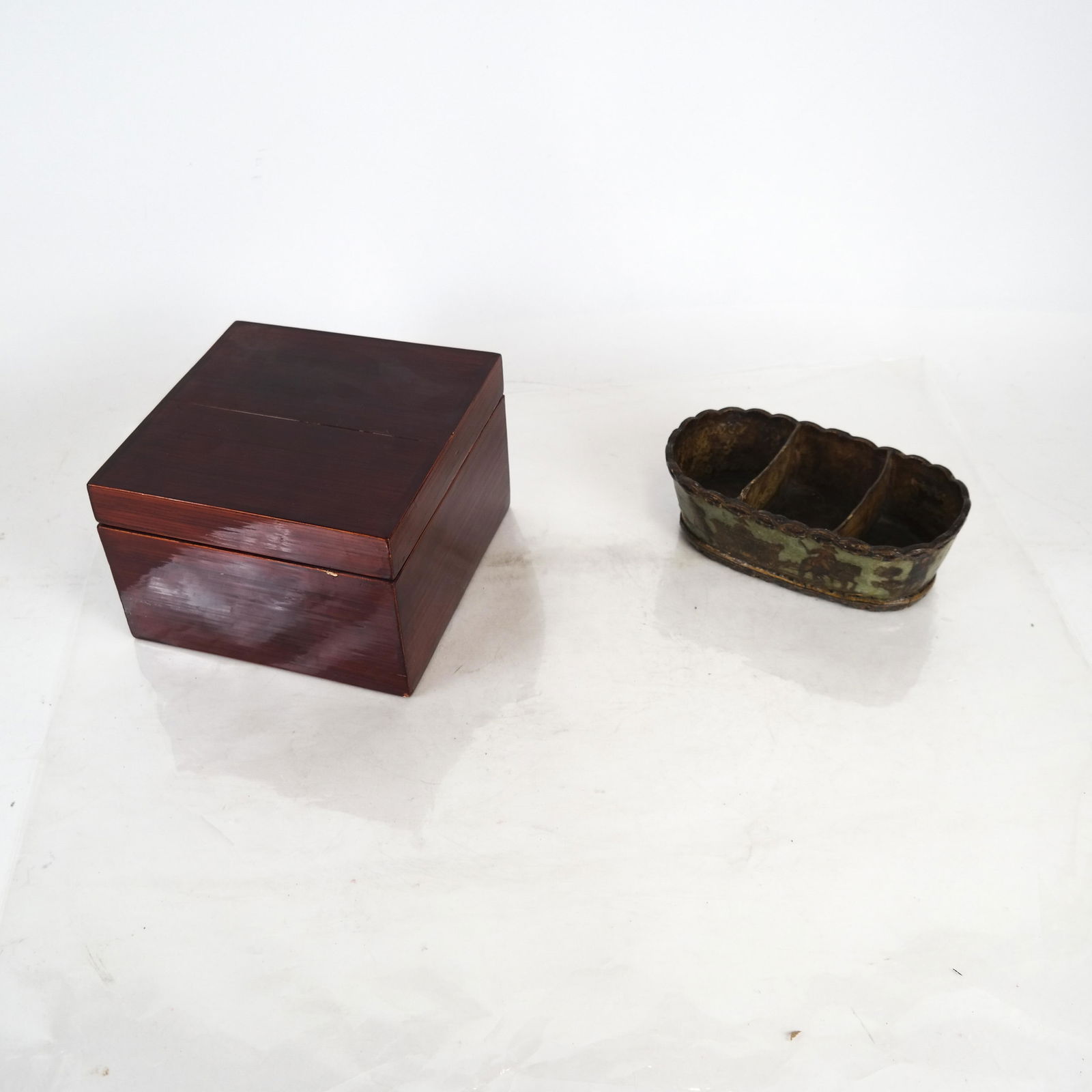 Two Asian Vessels: Box, Caddy (1 of 7)