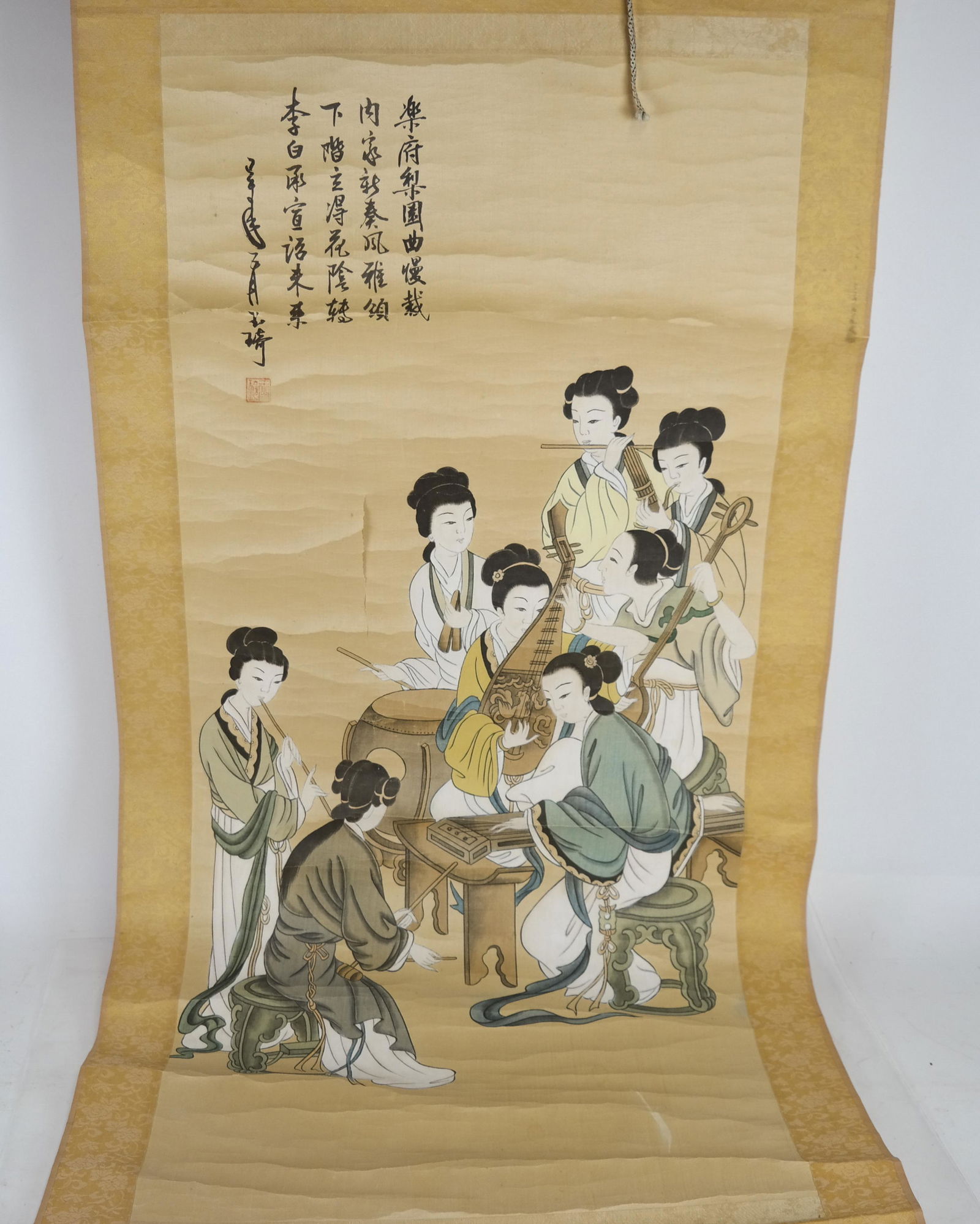 Asian Scroll Figures (1 of 6)