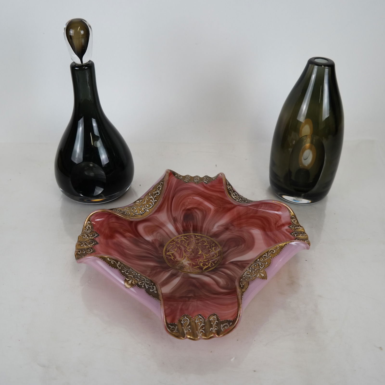 Kosta Boda & Murano: Three Glass Items (1 of 7)