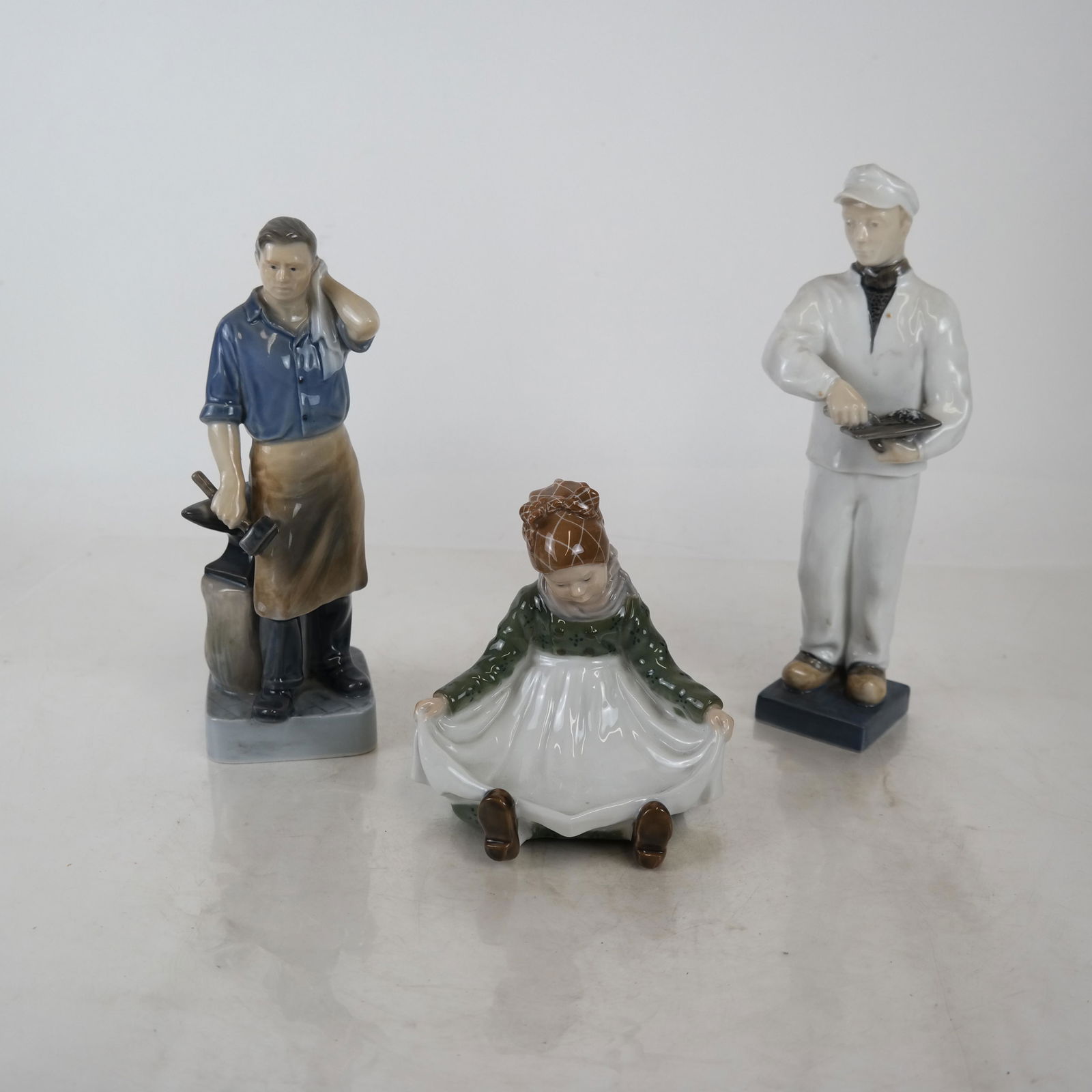 Three Royal Copenhagen Porcelain Sculptures (1 of 8)