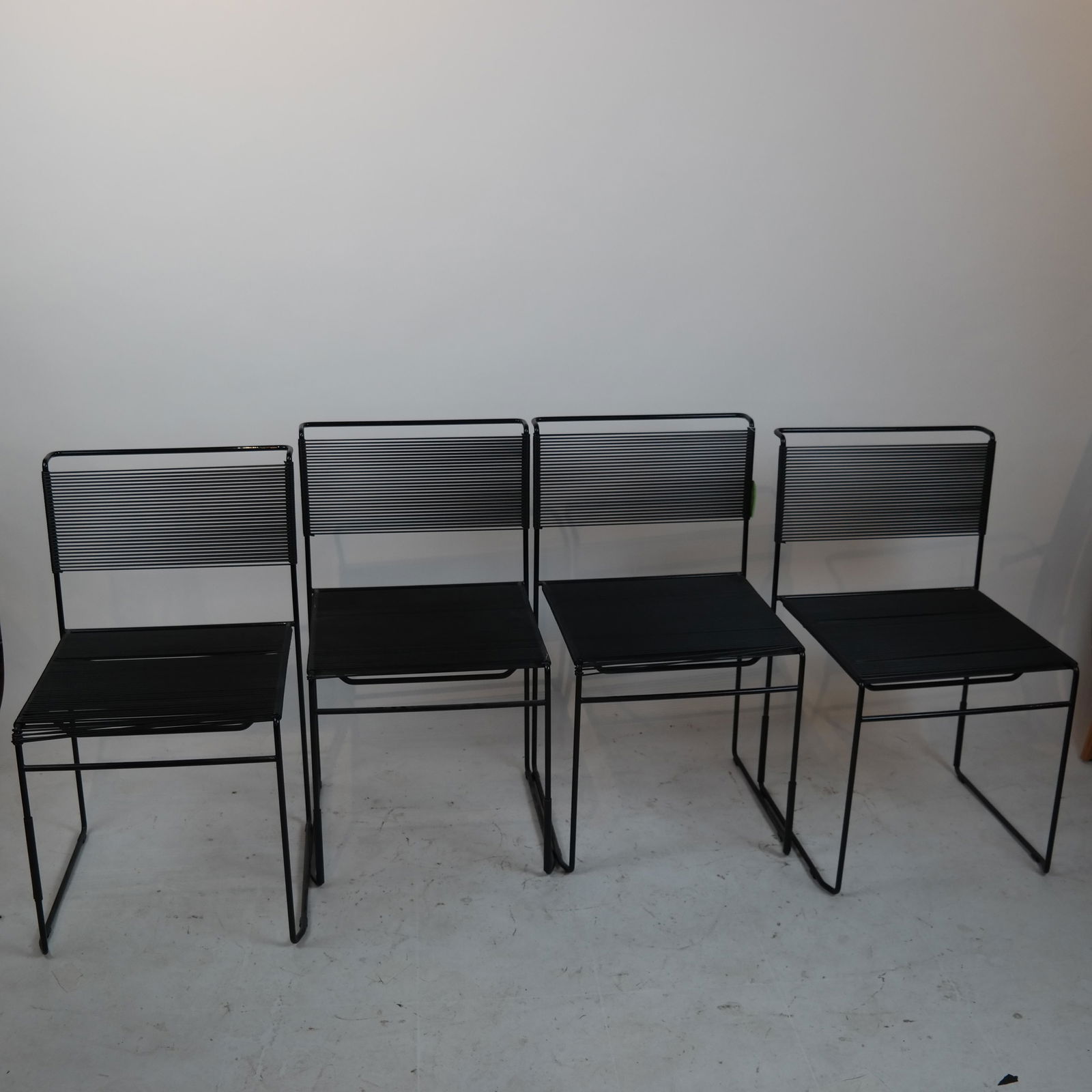 Four Fly-Line Modern Stacking Chairs (1 of 5)