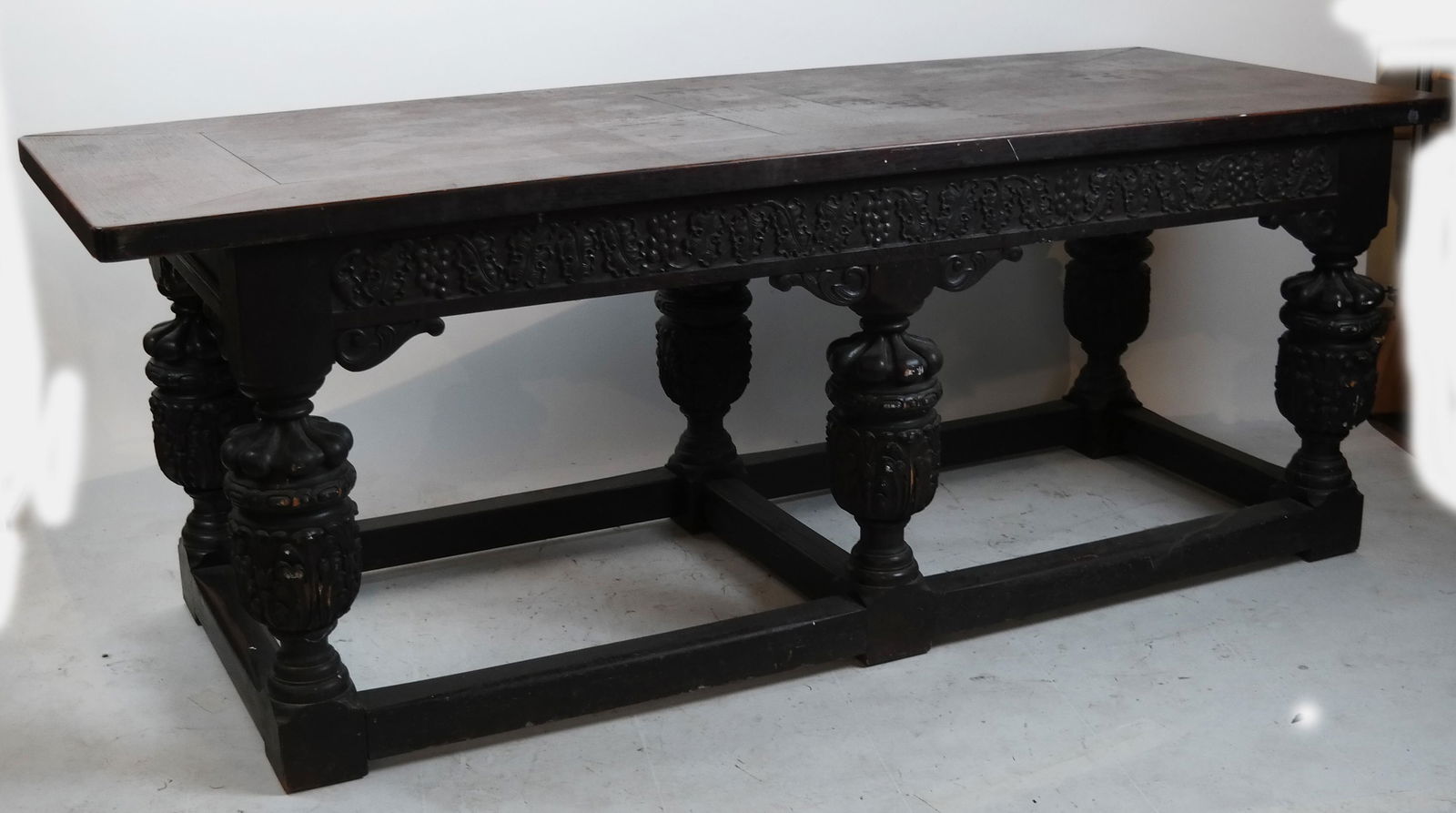 Jacobean-Style Trestle Table (1 of 4)