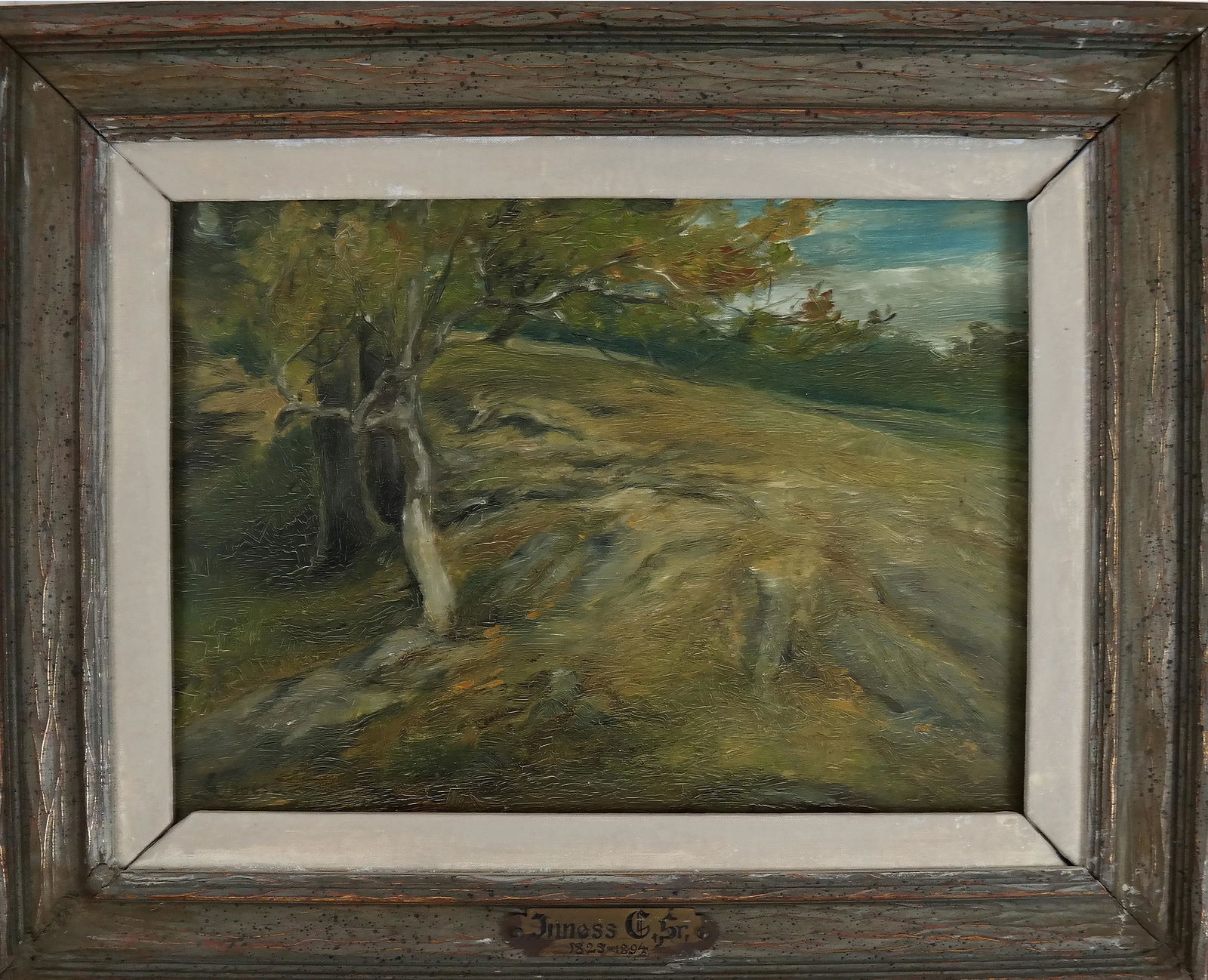 George INNES: Landscape - Oil on Canvas (1 of 4)