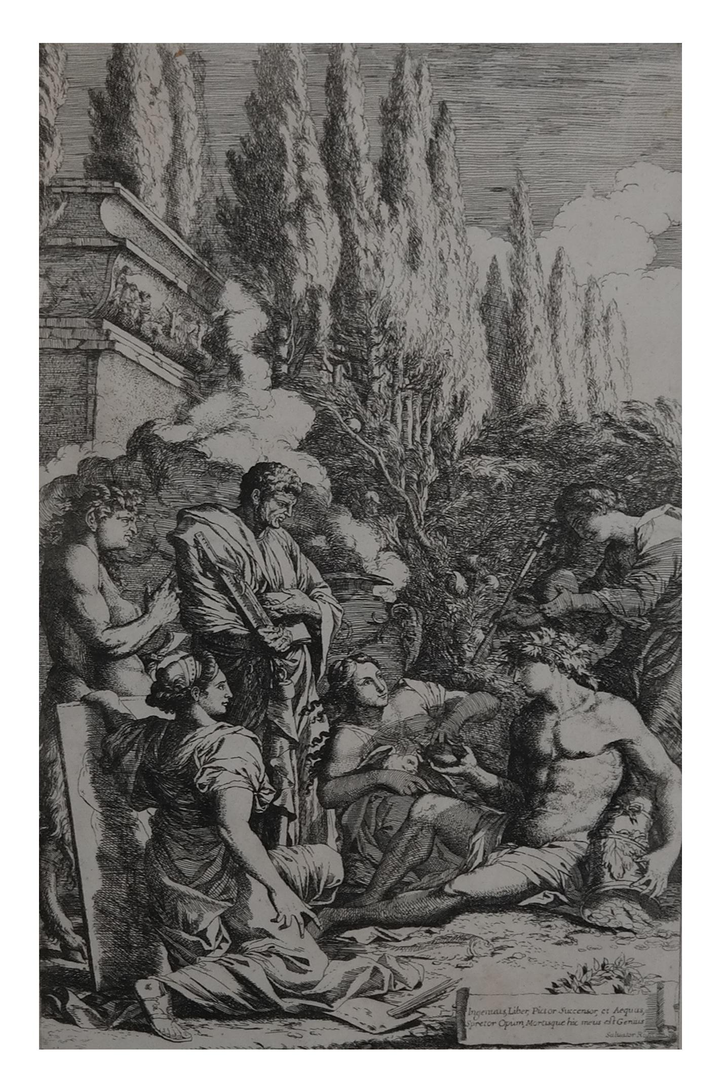 Salvatore ROSA: Judgement of Paris - Etching (1 of 5)