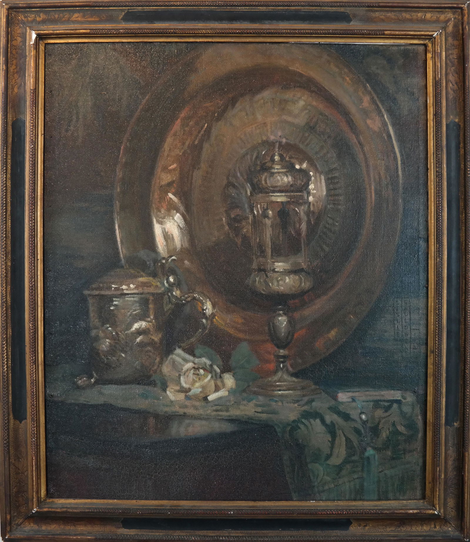 Leslie CAULDWELL: Still Life 1922- Oil on Canvas (1 of 5)