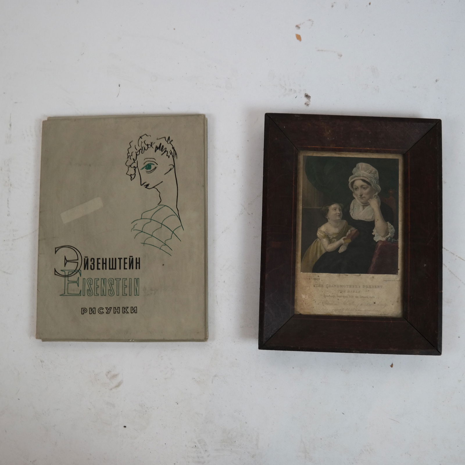 Russian Portfolio of Art and a Biblical Print (1 of 7)