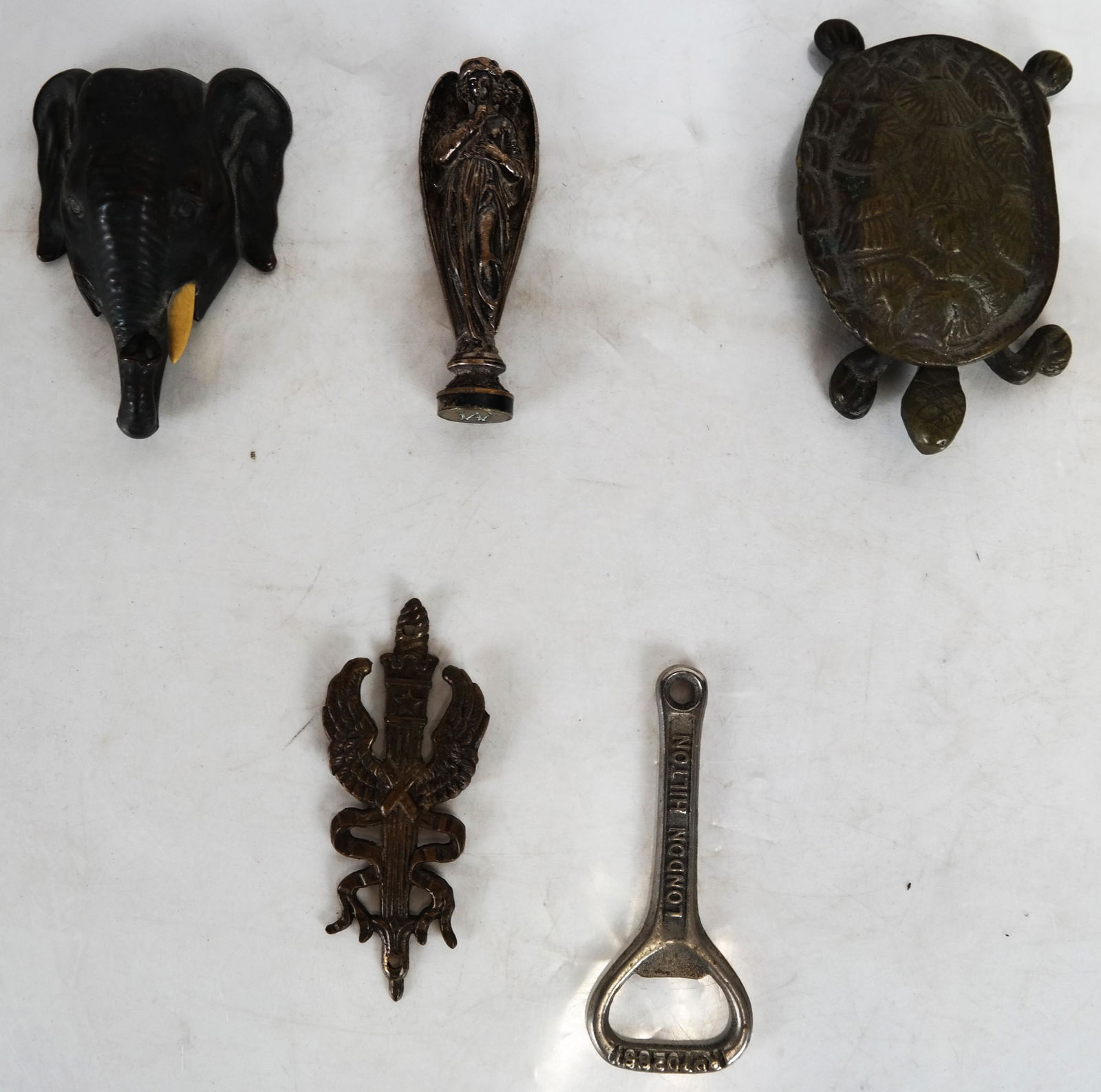 Five Bronze and Metal Objects (1 of 7)