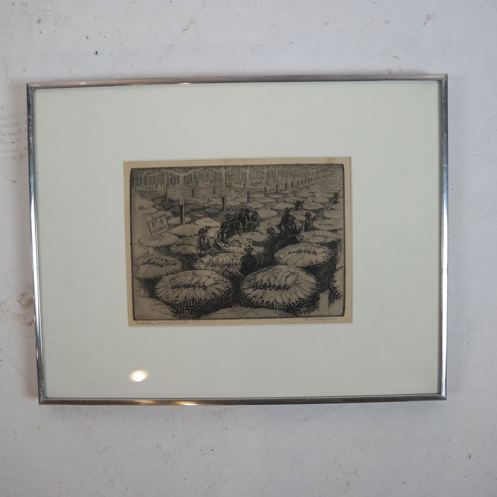 William Kent HAGERMAN: Kentucky Landscape - Etching (1 of 3)