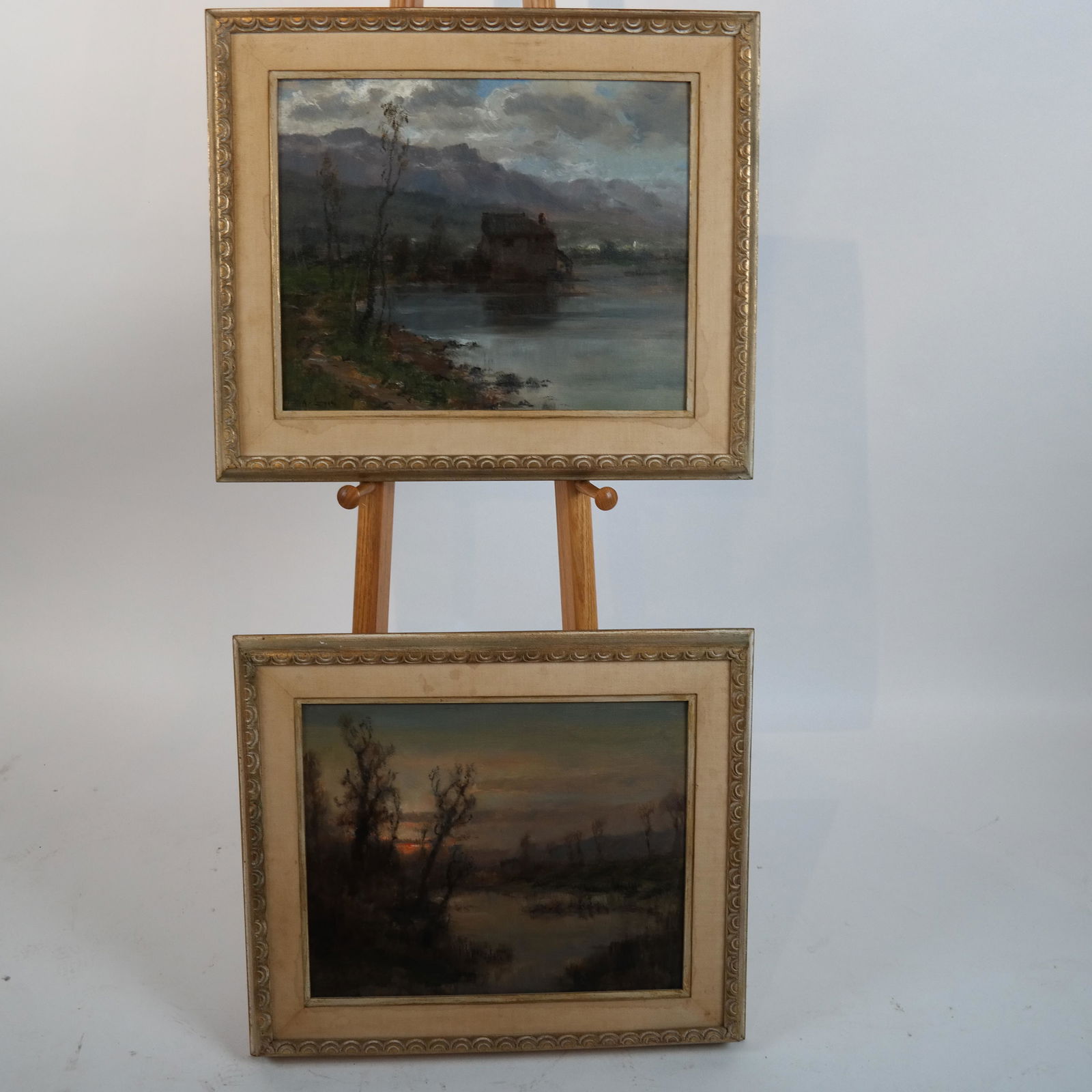 Victor Antonio CARGNEL: Pair Landscape Paintings (1 of 8)