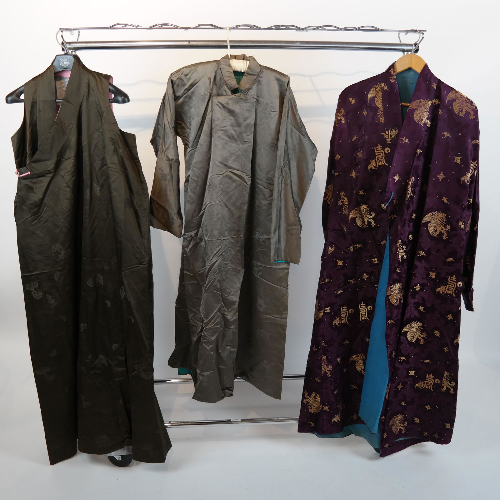 3 Chinese Silk Robes (1 of 5)