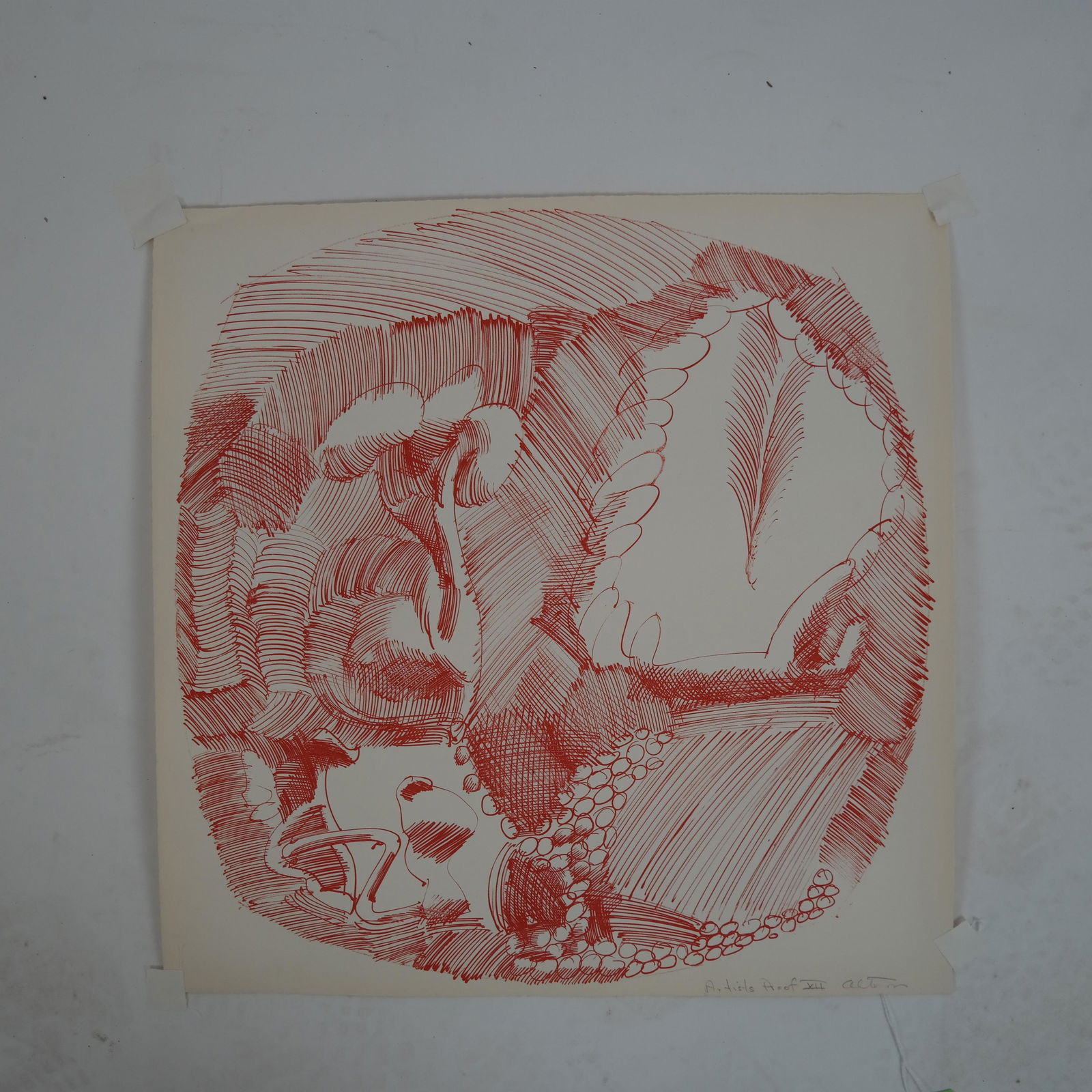 John ALTOON: Lithograph from "About Women" (1 of 4)