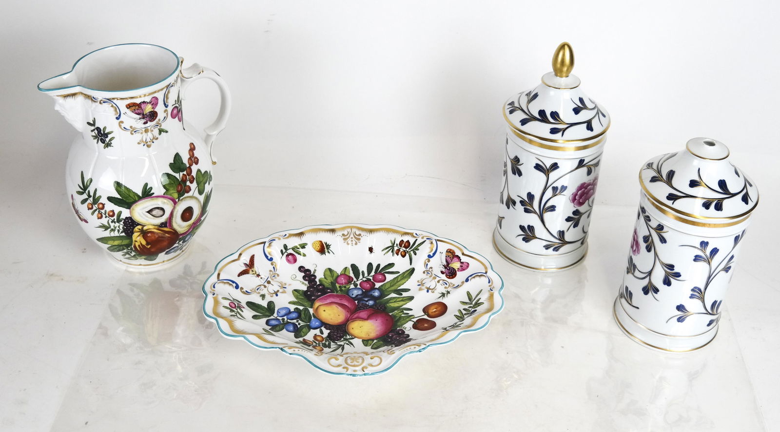 Limoges, Royal Worcester Porcelain Vessels (4) (1 of 9)