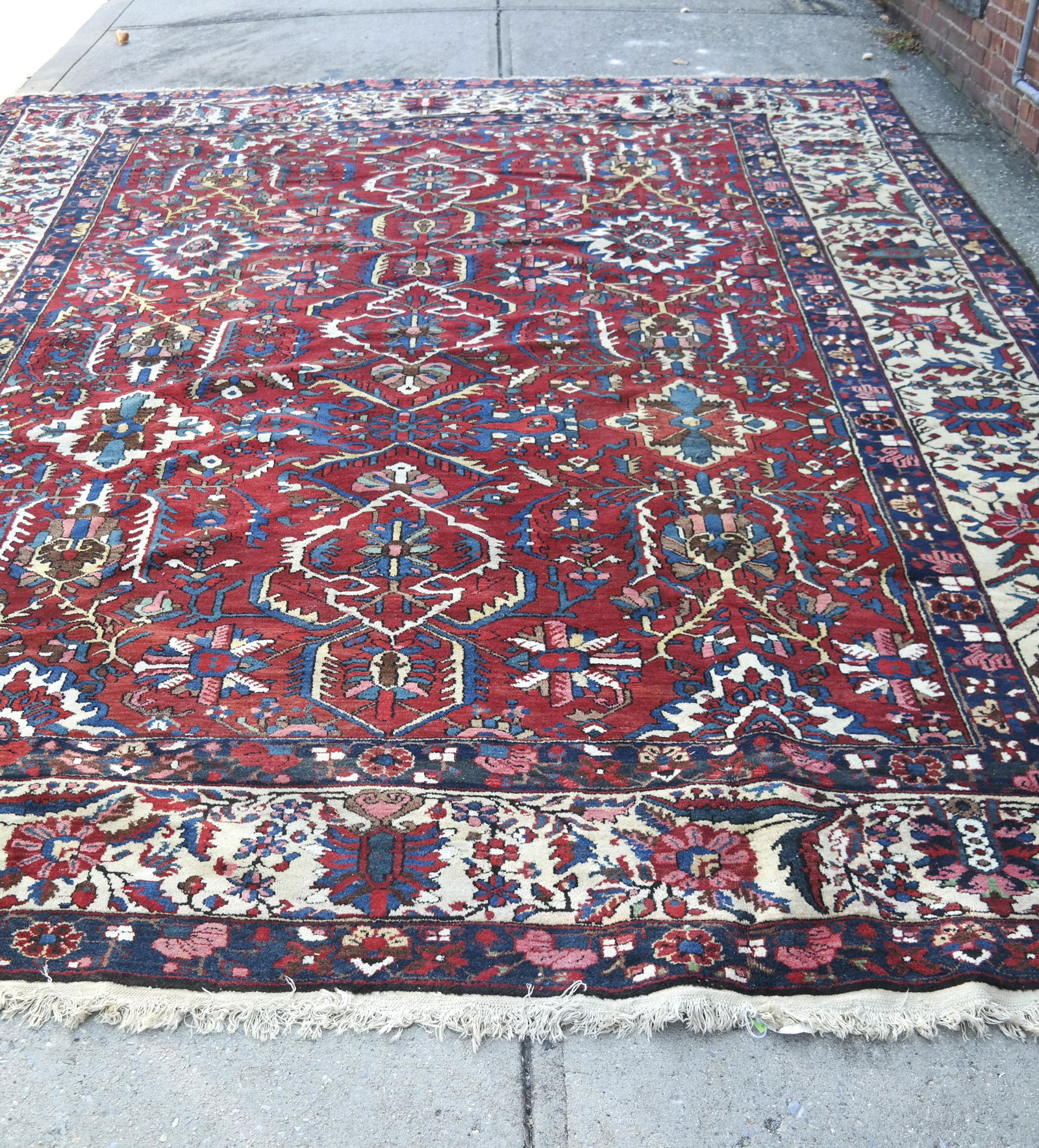 Antique Bibibaff Bakhtiari Rug (1 of 14)
