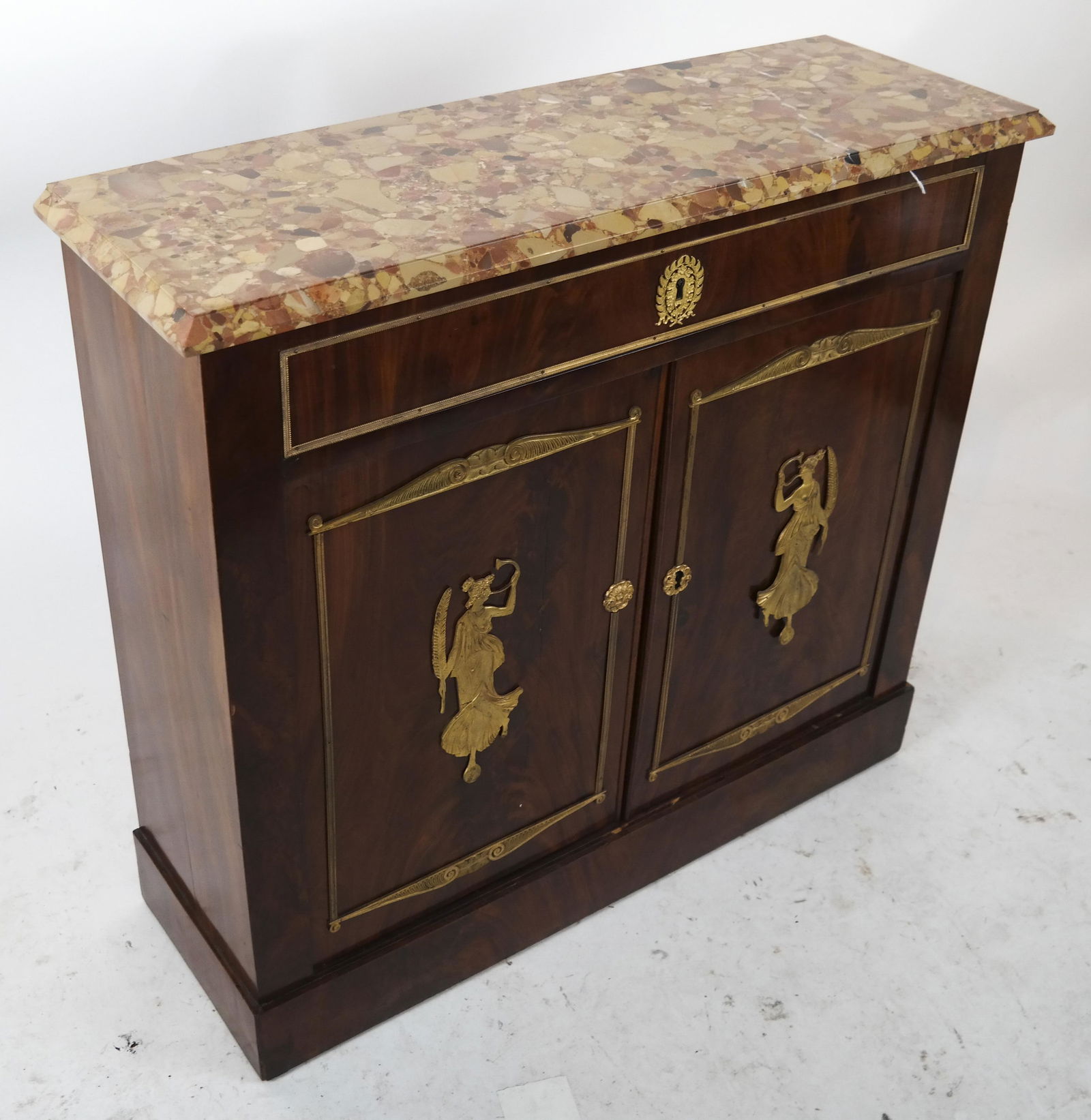 Empire Marble Top Server/Cabinet (1 of 6)
