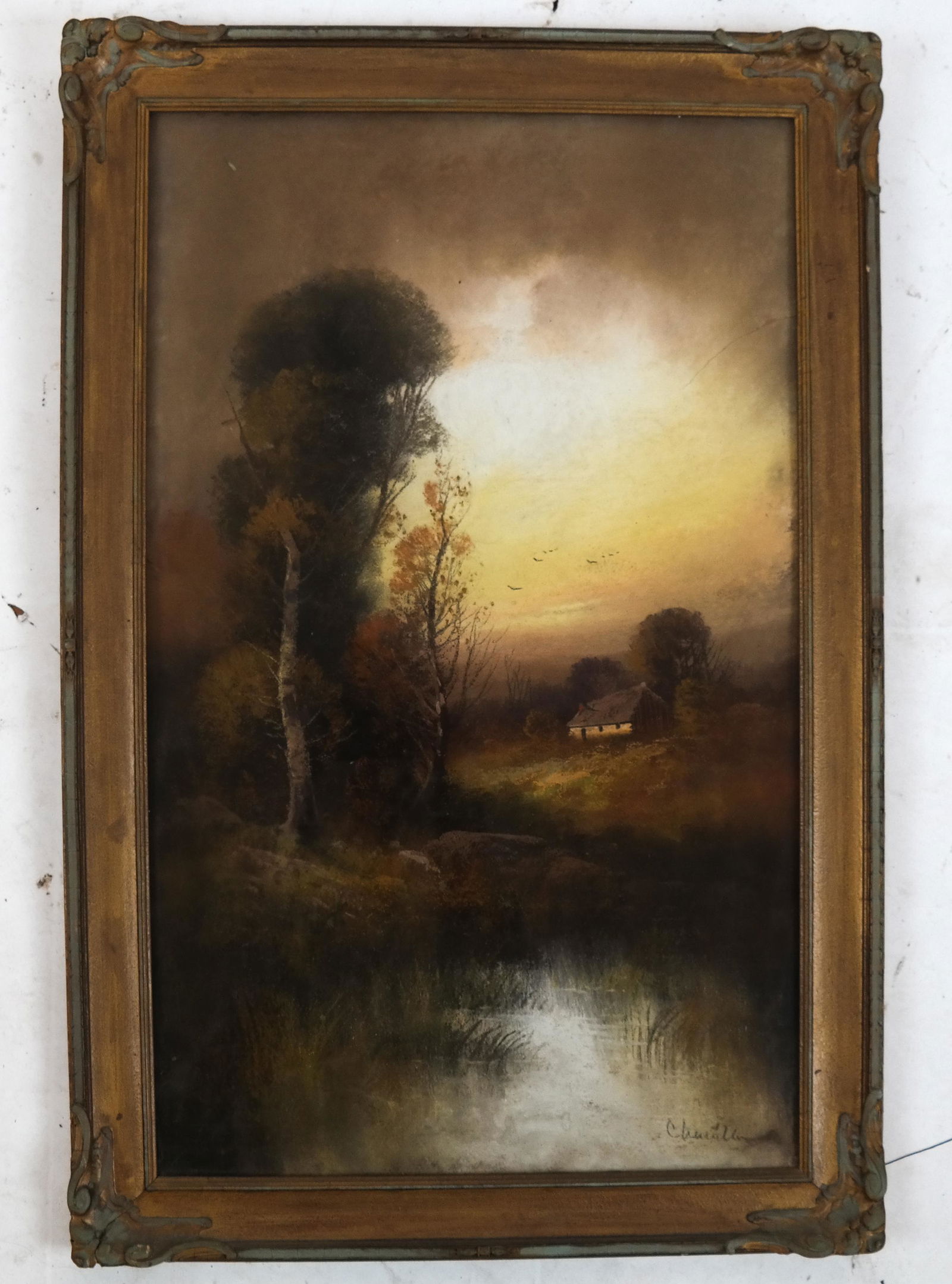 William Howard CHRISTY: Landscape - Pastel (1 of 4)