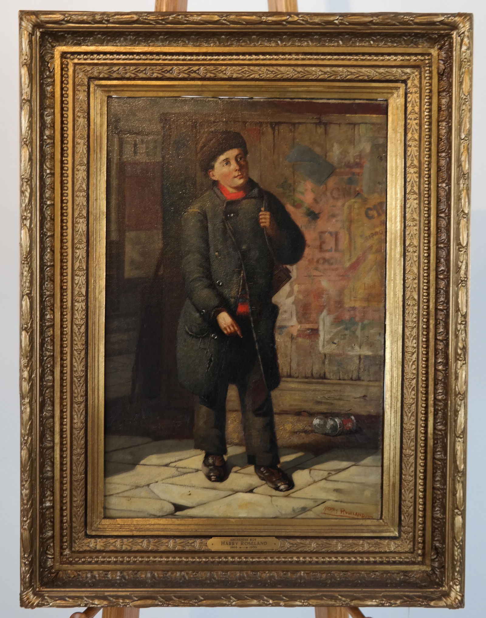 Harry ROSELAND: Shoeshine Boy - O/C (1 of 6)
