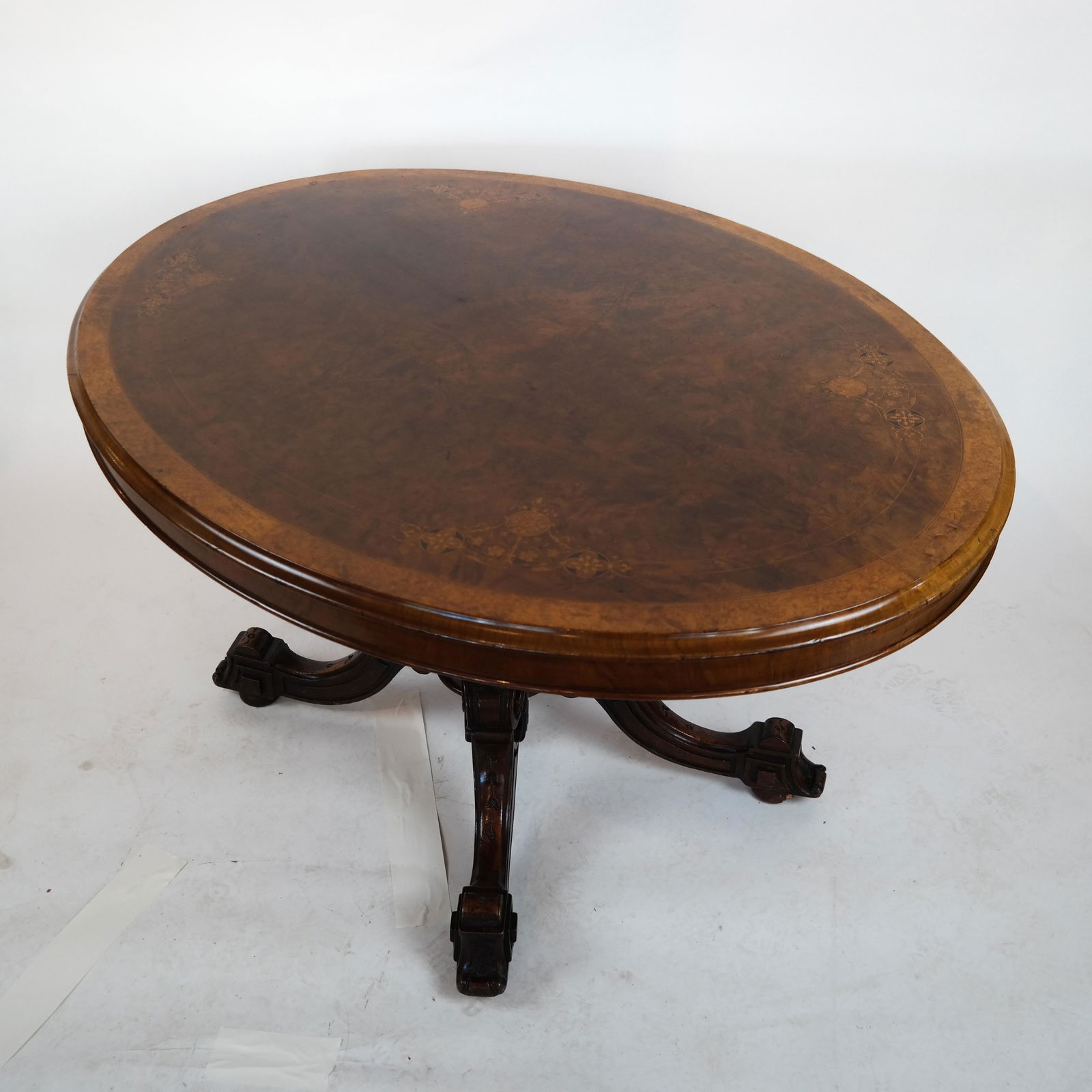 19th C. Victorian Breakfast Tilt-Top Table (1 of 8)