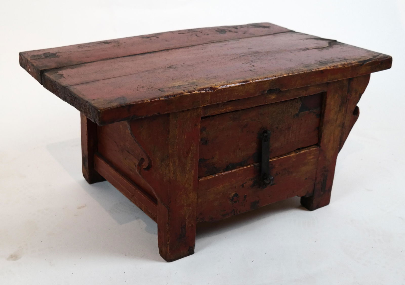 Asian Painted Low Table/Bench (1 of 8)