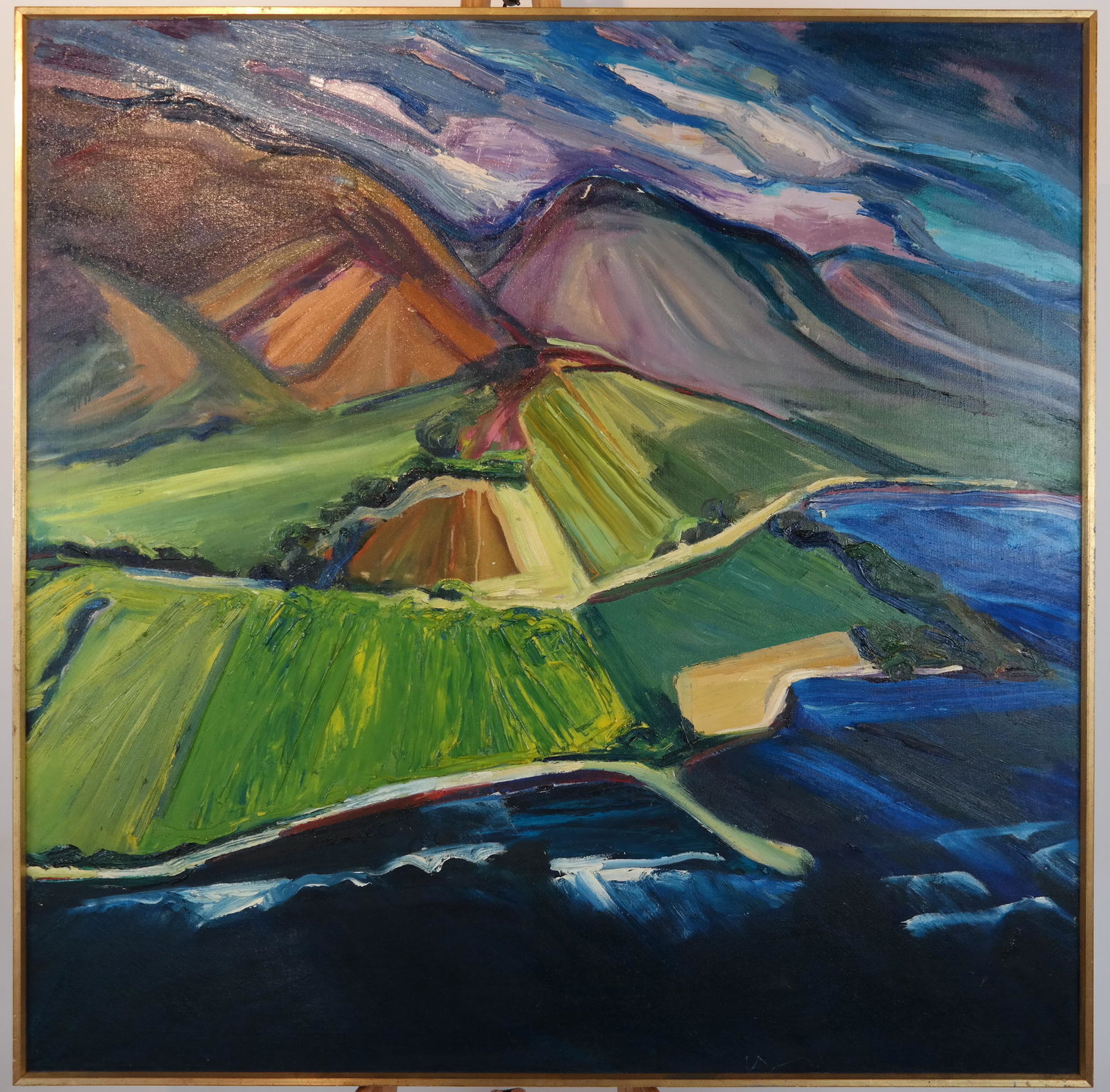 Blanche BRODY: View of Maui - O/C (1 of 5)