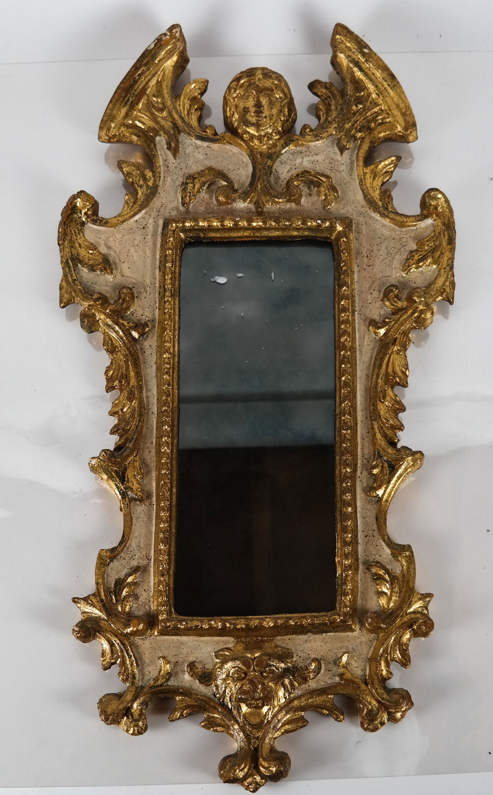Gilt & Paint Decorated Venetian Mirror (1 of 4)