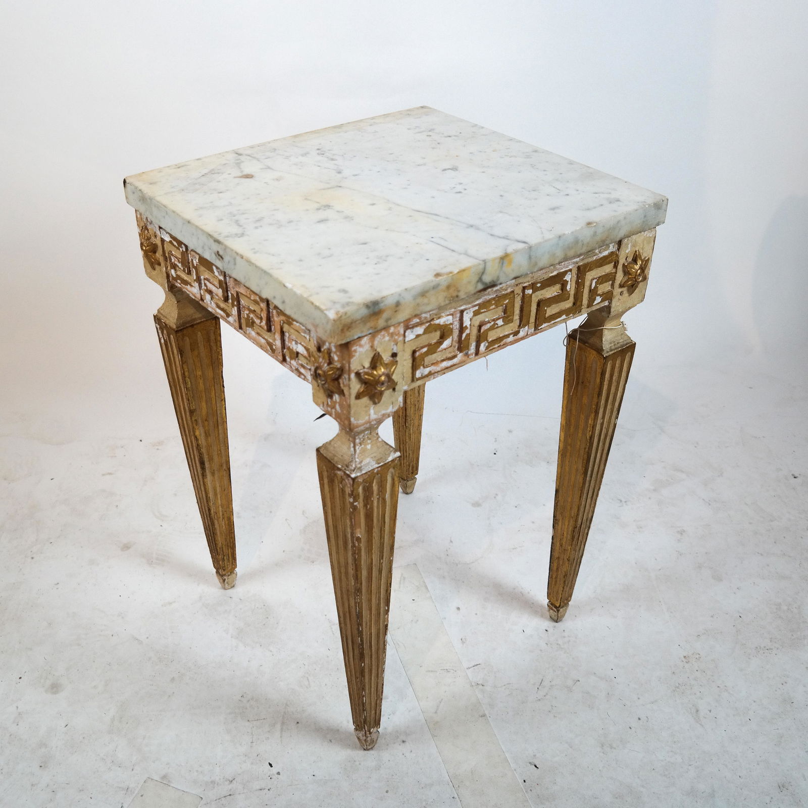 Antique Continental Marble Top Table (1 of 5)