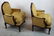 Pair of French Gold Upholstered Bergeres - 3