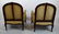 Pair of French Gold Upholstered Bergeres - 4
