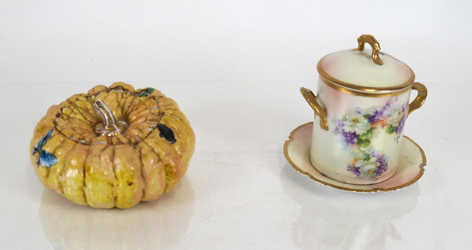 Two Porcelain Items: Gourd and Mug (1 of 9)