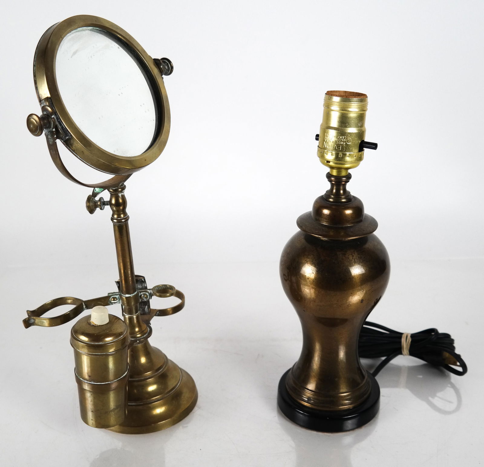 Antique Shaving Stand and a Lamp (1 of 7)