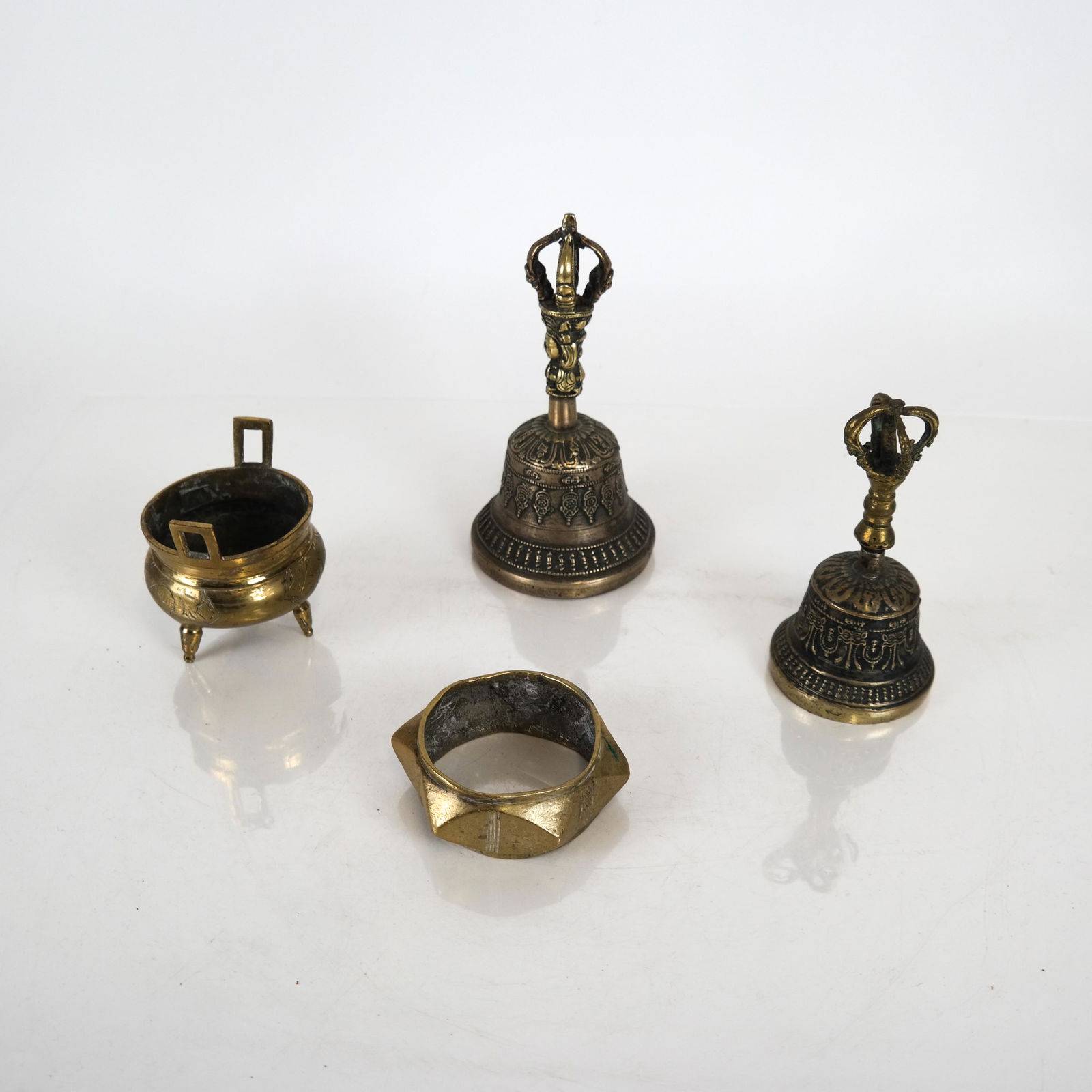 Group of Asian Brass Items (1 of 9)