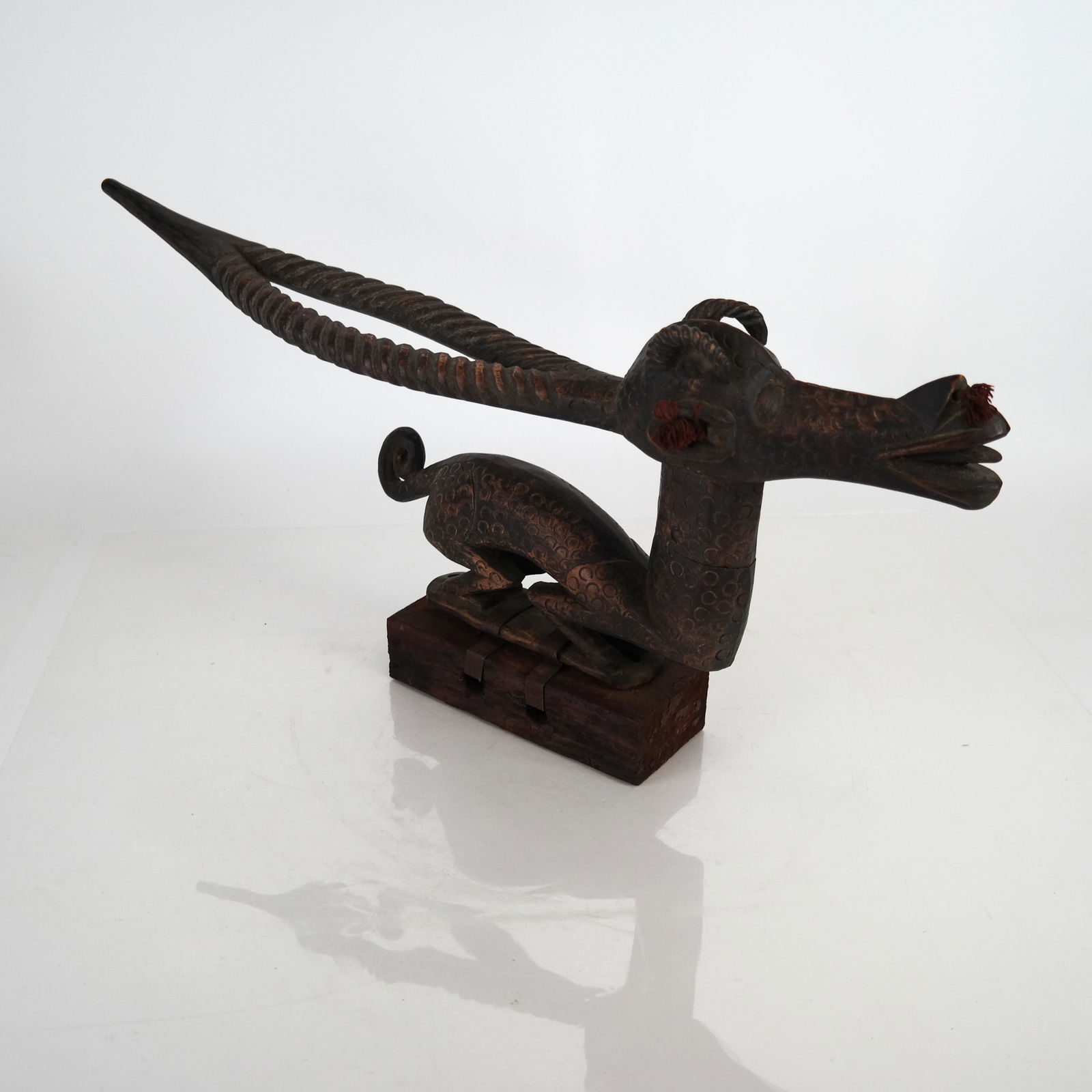 Tribal Carving of a Gazelle (1 of 8)