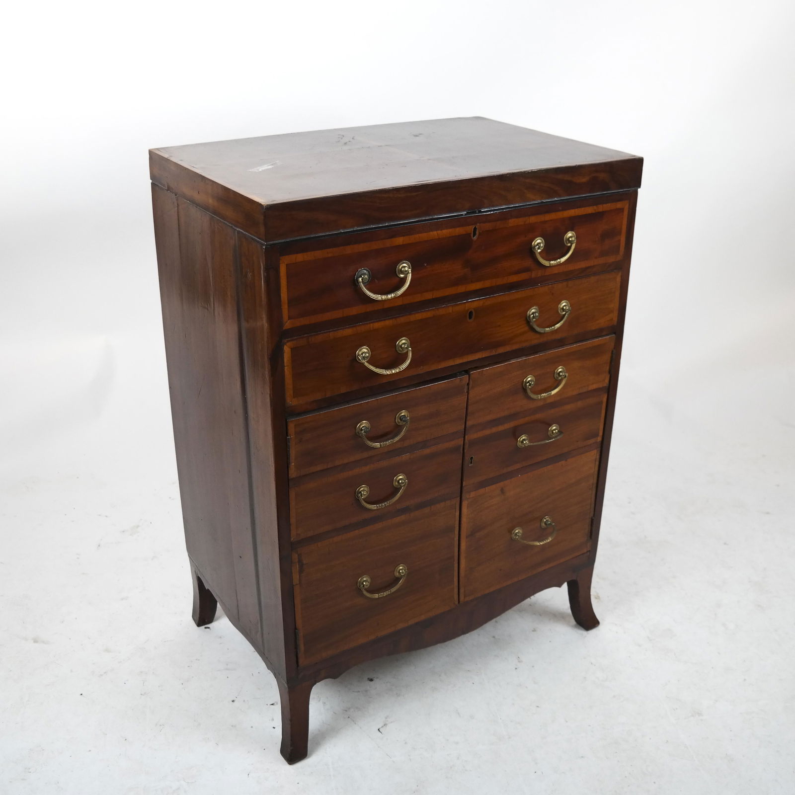 Antique English Mahogany Beau Brummel (1 of 8)