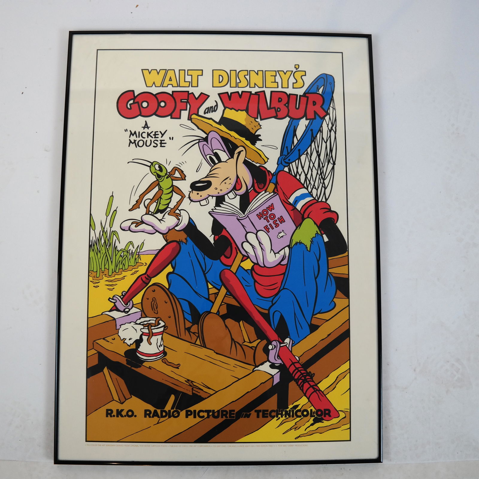 Goofy, Wilbur, Mickey Mouse - Serigraph (1 of 4)