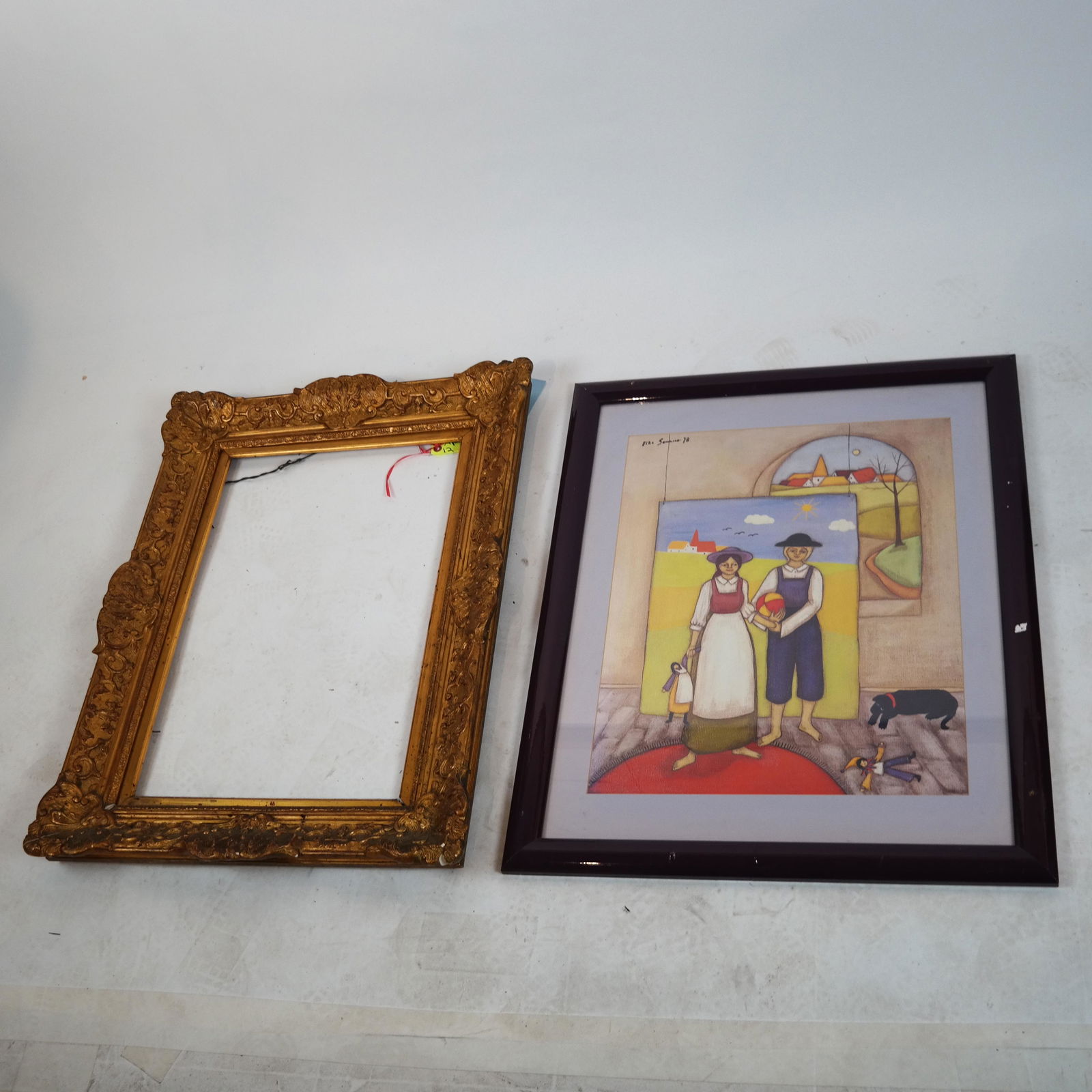 Elke Sommer Print and Ornate Frame (1 of 8)