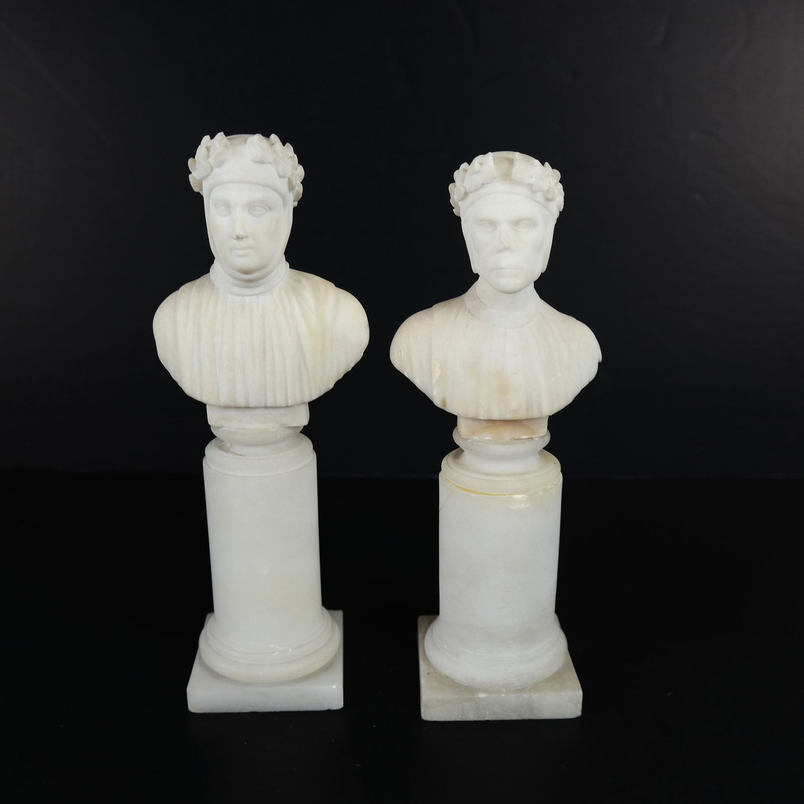 Pair of Classical Marble Busts (1 of 6)