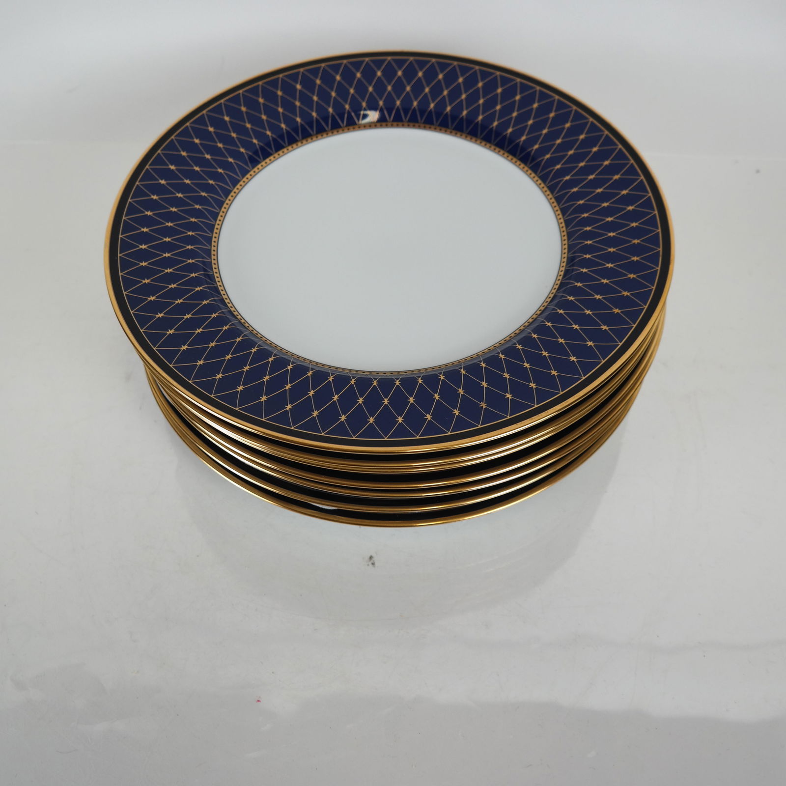 Fitz & Floyd - 8 Dinner Plates (1 of 4)