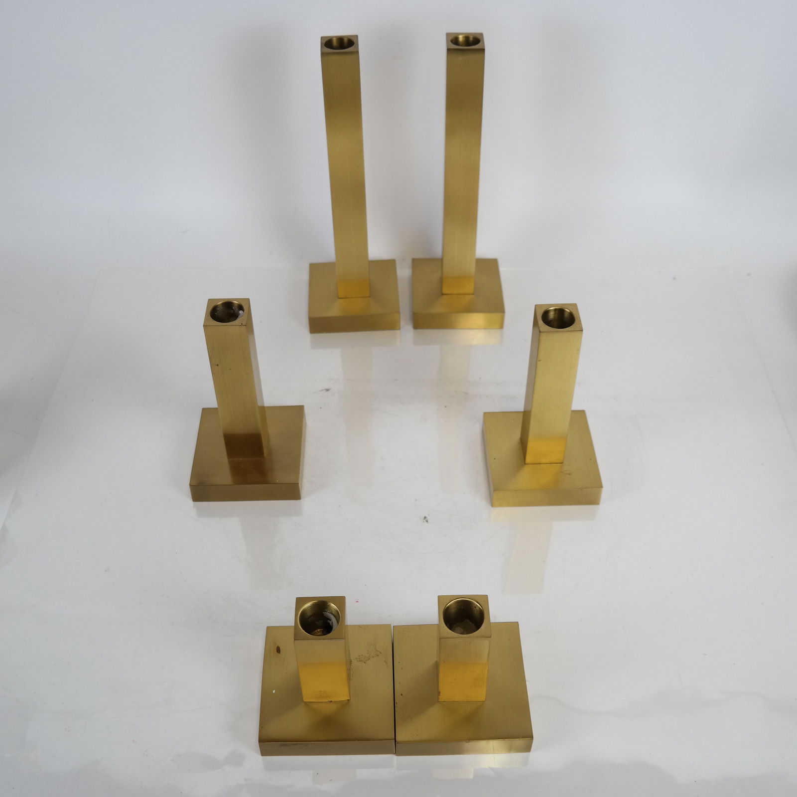 Calvin Klein - 6 Graduated Candlesticks (1 of 5)