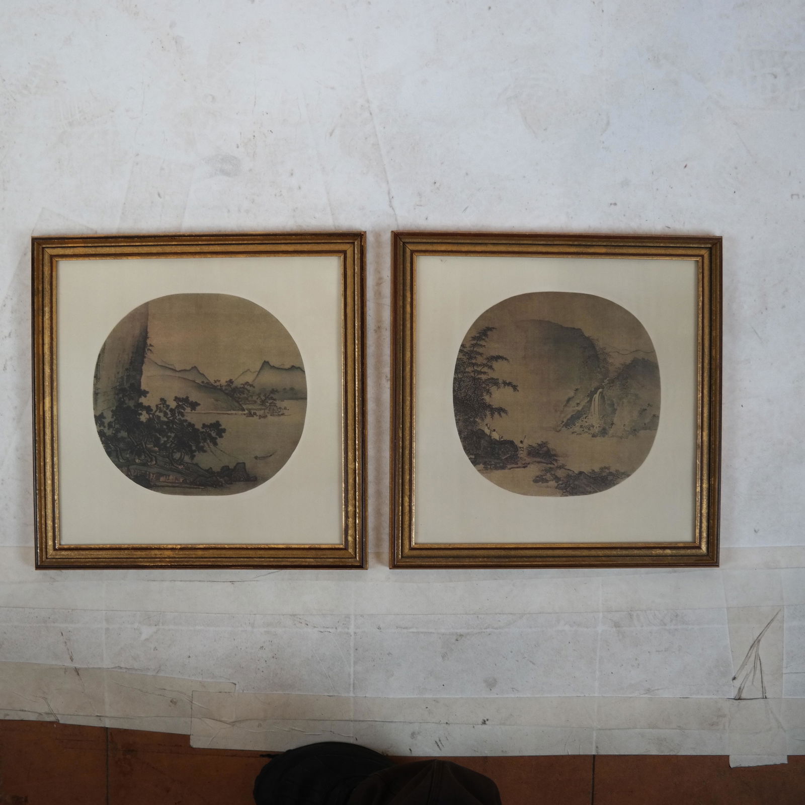 Pair of Asian Landscape Prints (1 of 7)