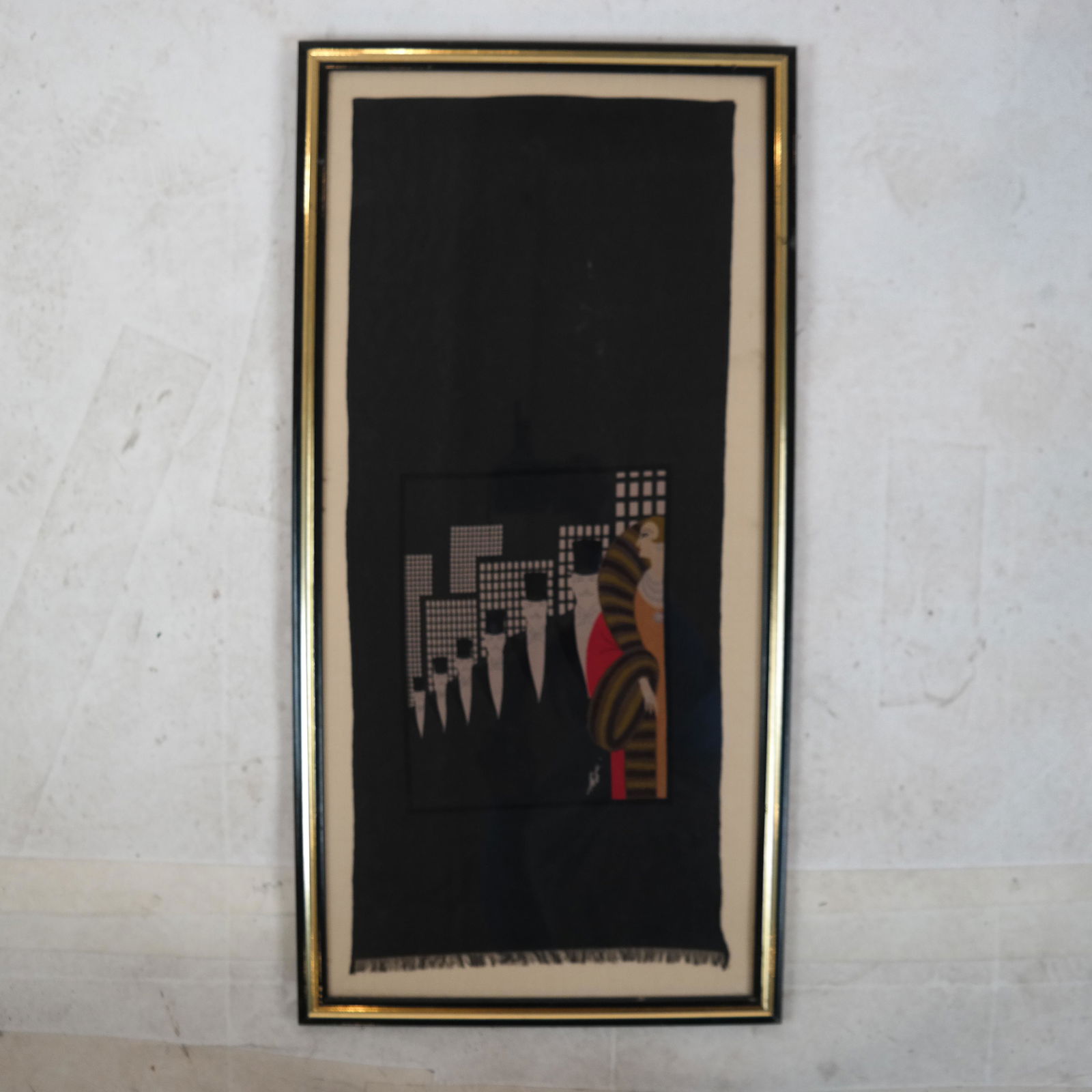 ERTE Framed Printed Scarf (1 of 5)