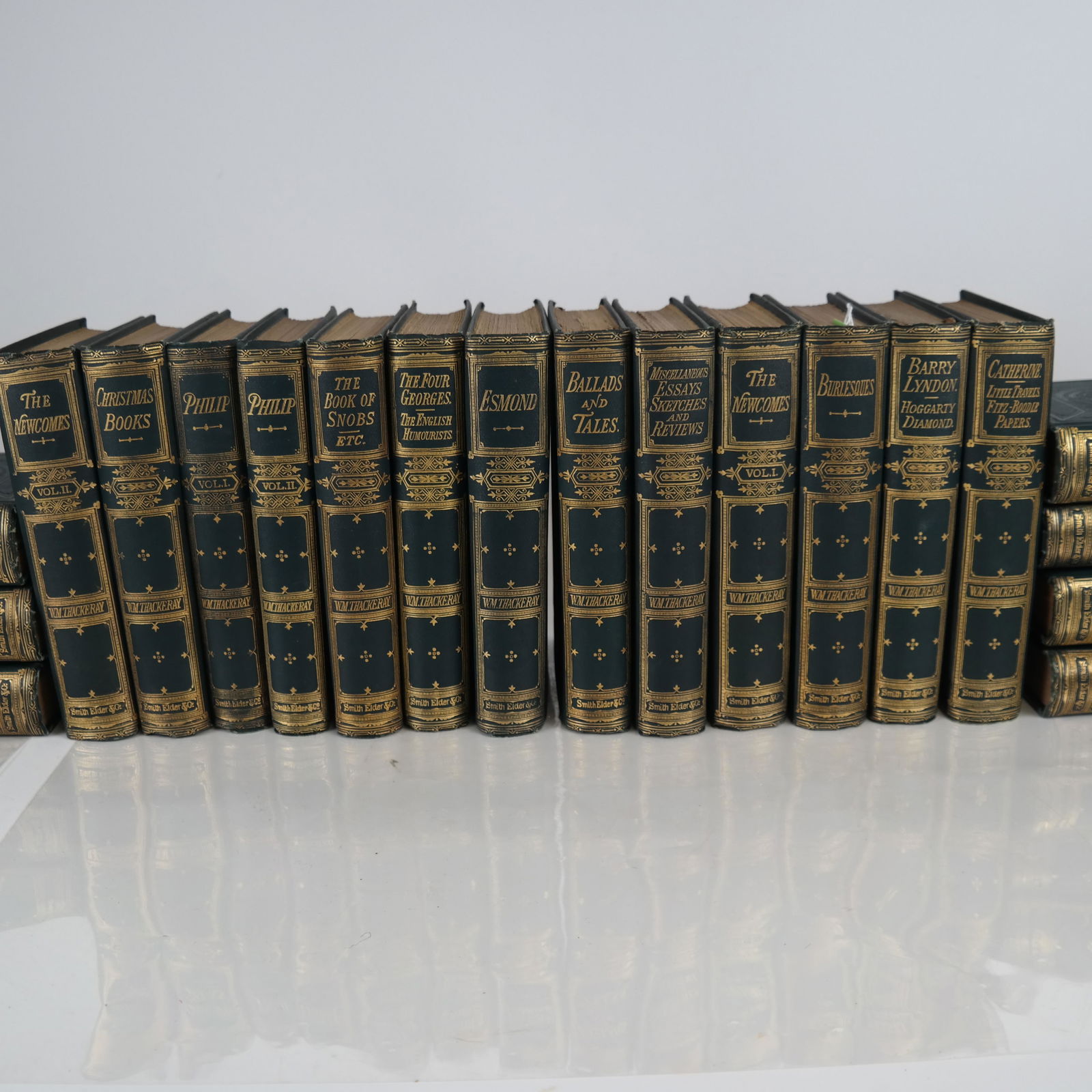 BOOKS: 24 Vols. Wm. Thackeray Collected Works (1 of 6)