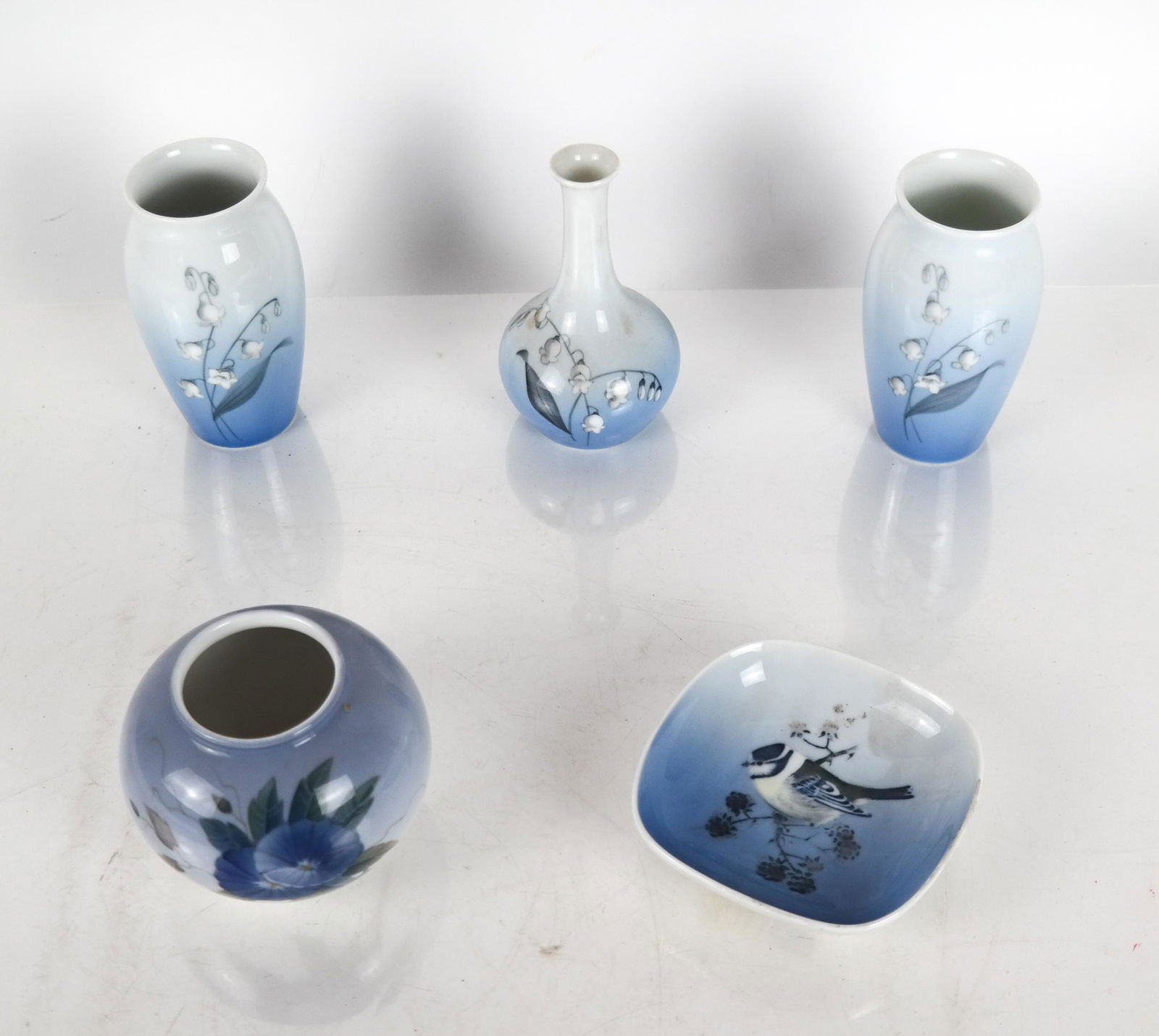 Three Bavaria, Two Royal Copenhagen Vessels (1 of 9)