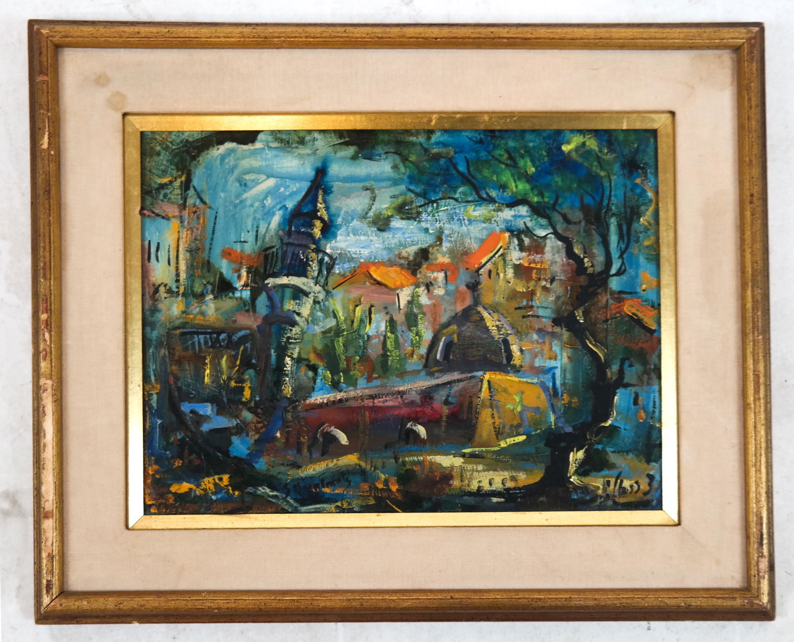 Zvi RAPHAELI: Village - Painting (1 of 7)