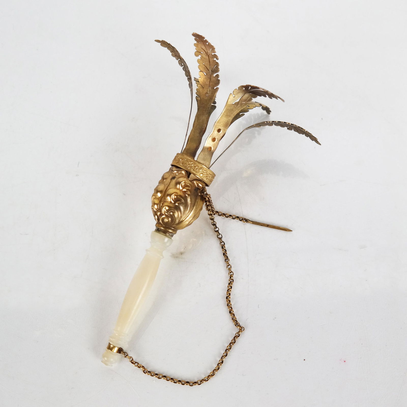 Victorian "Tussie Mussie" Posey Holder - Sterling (1 of 6)