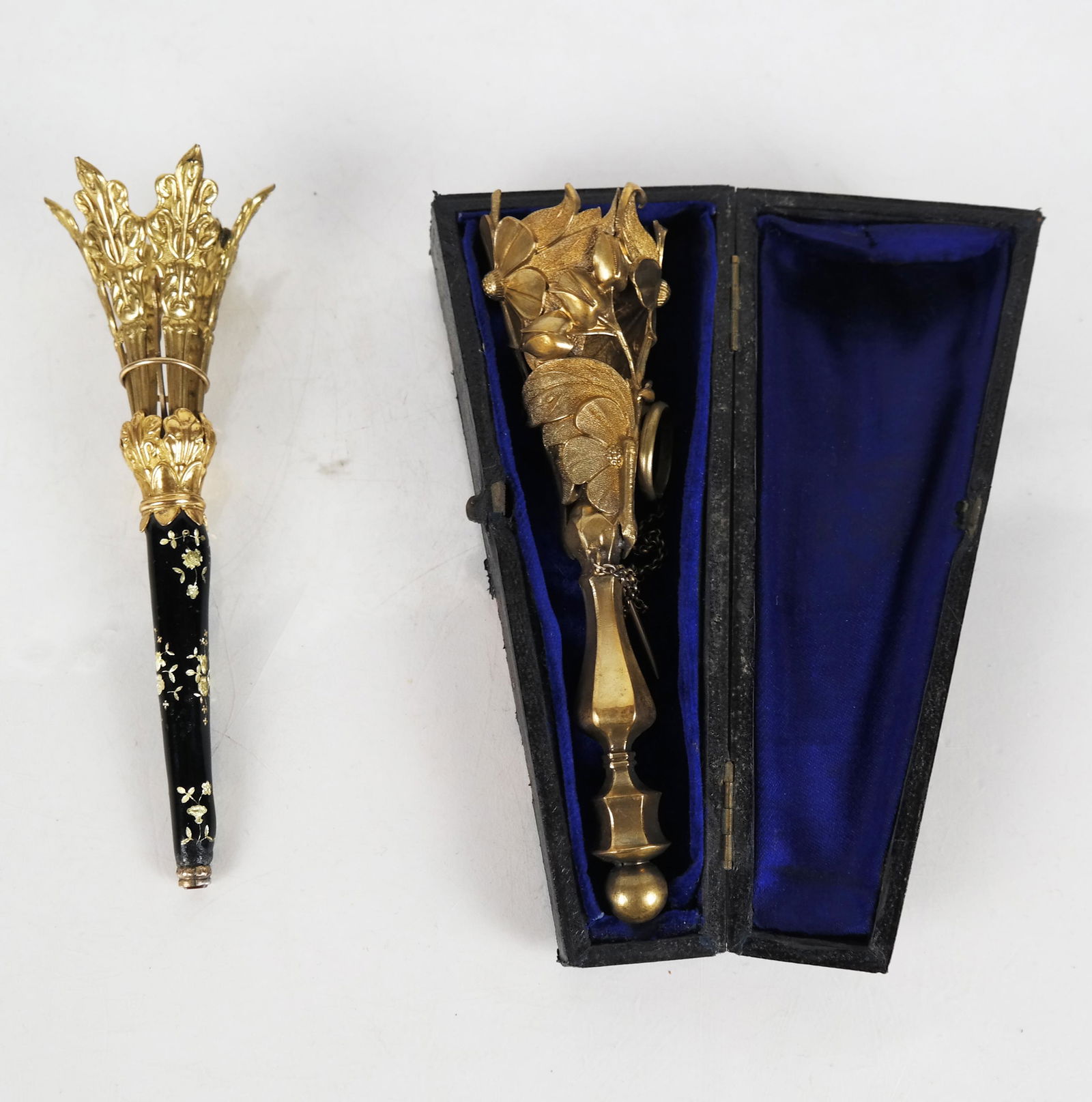 Two 19th C. "Tussie Mussie" Posey Holders (1 of 6)
