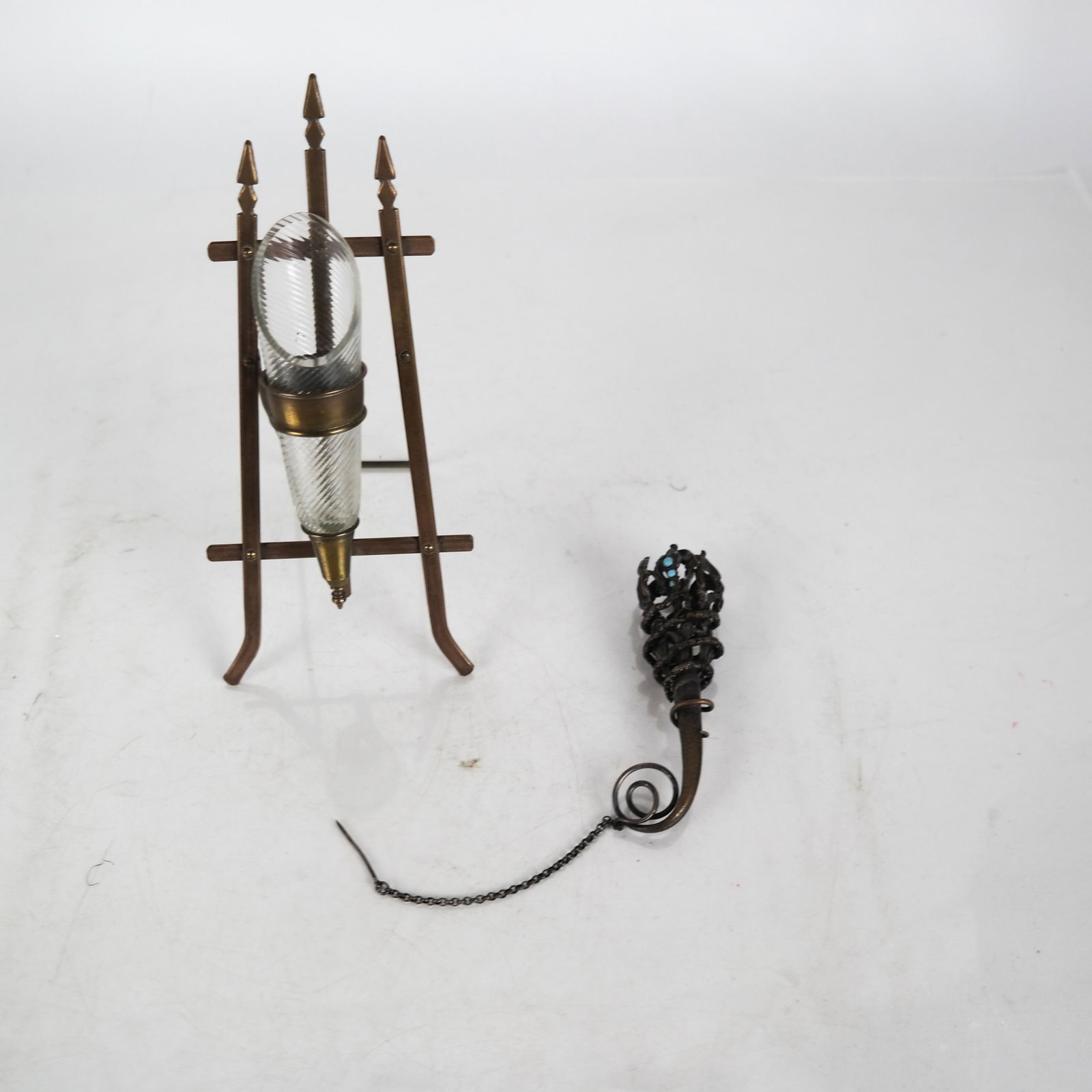 Two 19th C. "Tussie Mussie" Posey Holders (1 of 6)