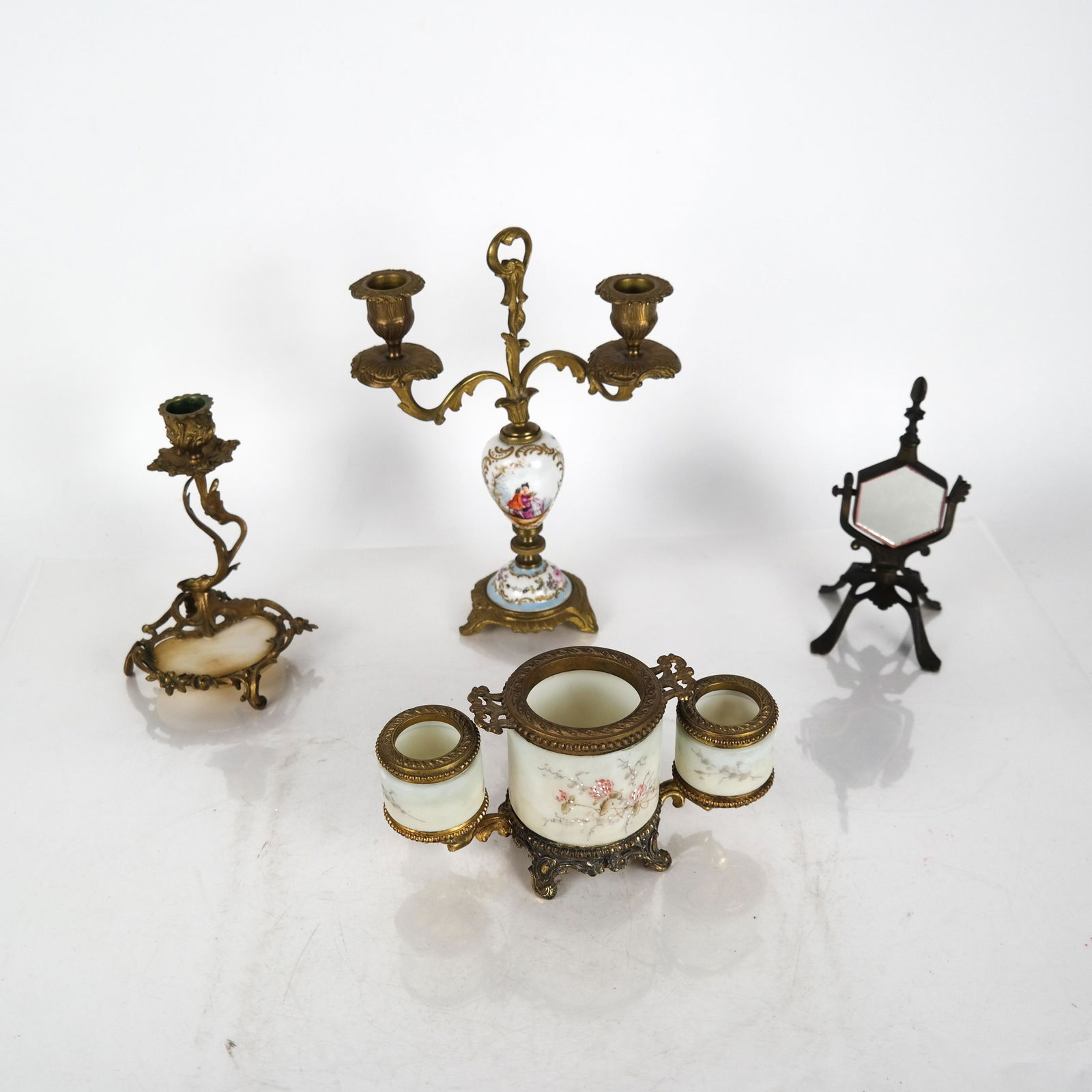 4-Pc. Group: Candlesticks, Vessels, Other (1 of 8)