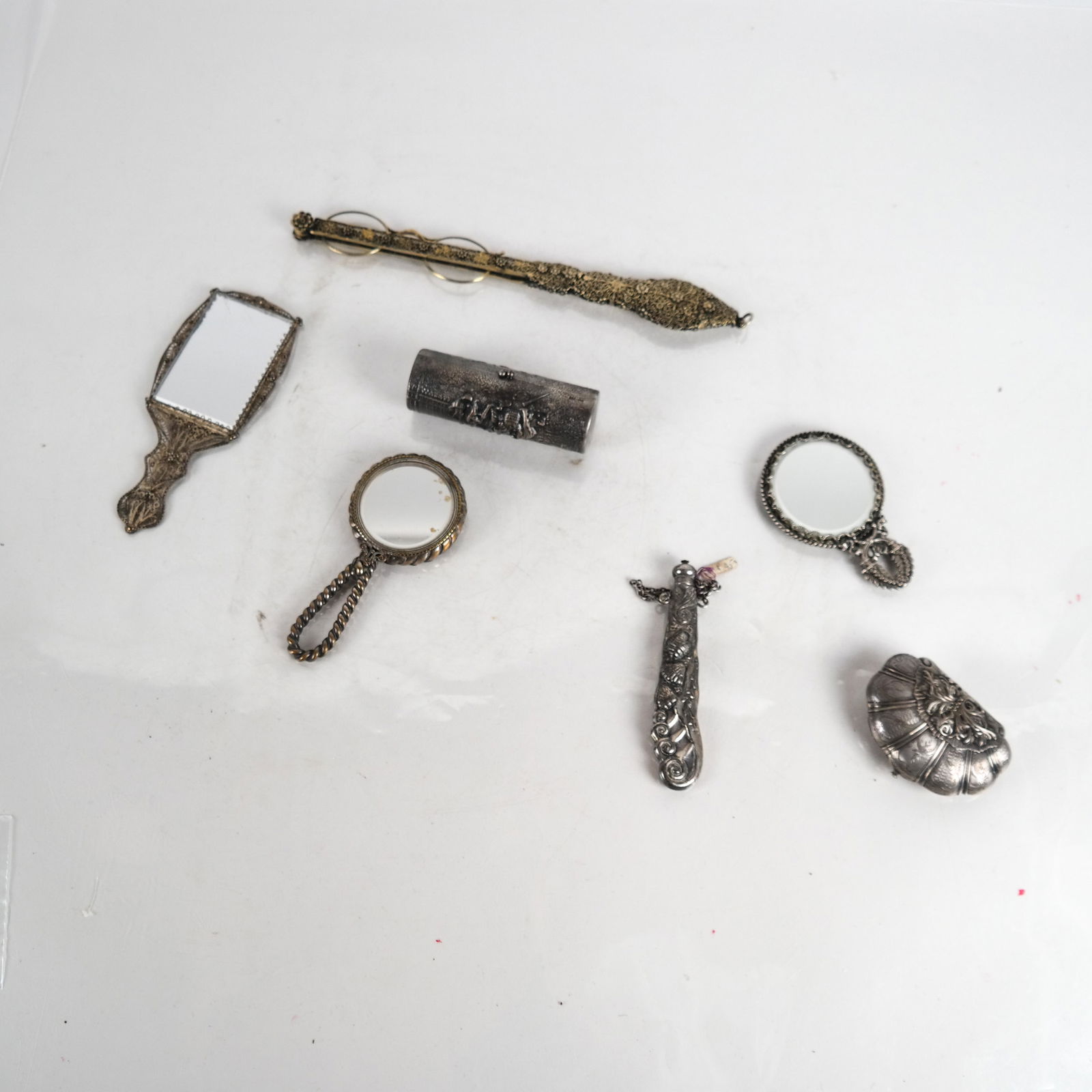 Silver Plate Dresser/Vanity Articles (1 of 14)