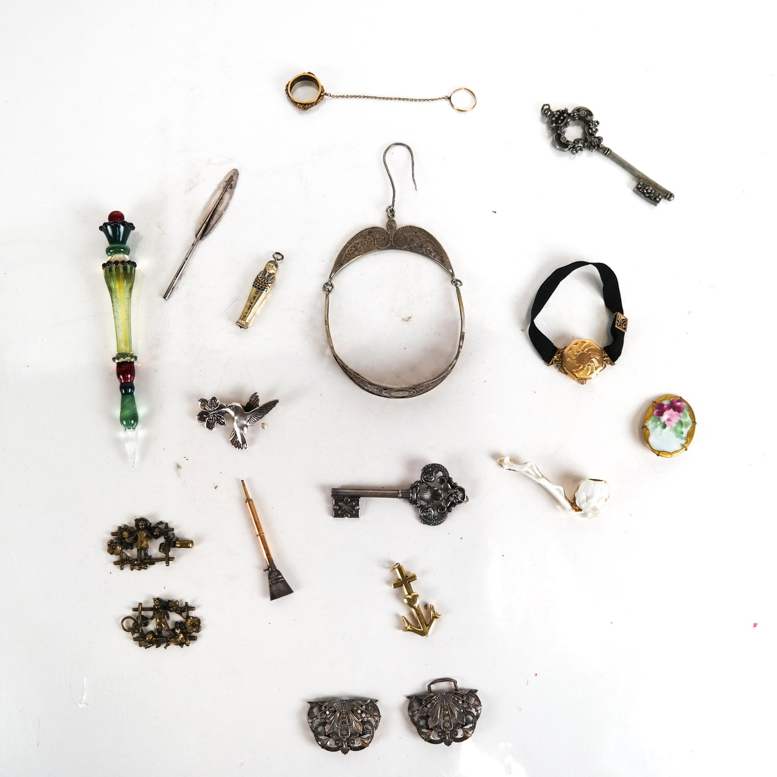 3 Antique Buckles, Others (1 of 6)