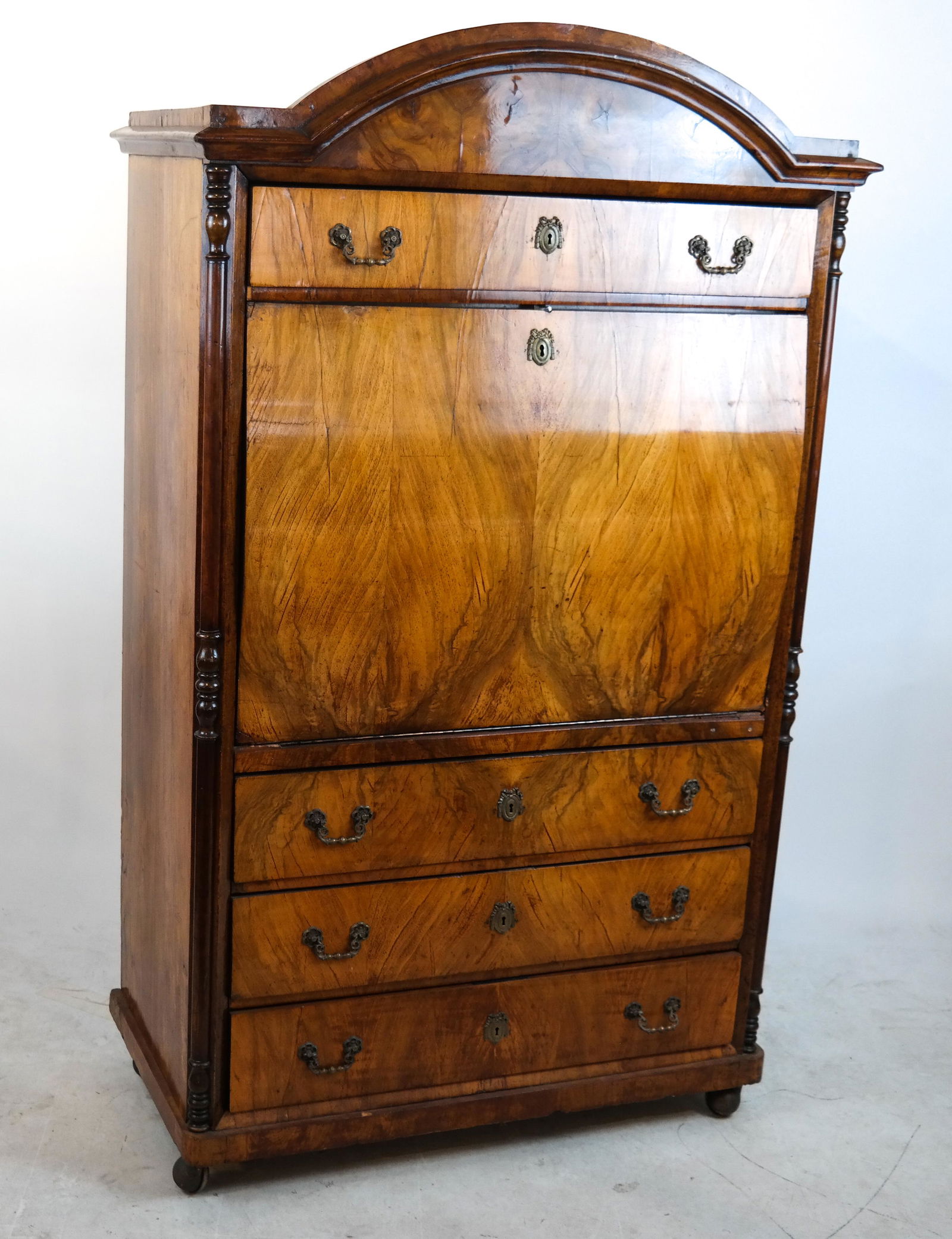 Antique French Abatant Desk (1 of 8)