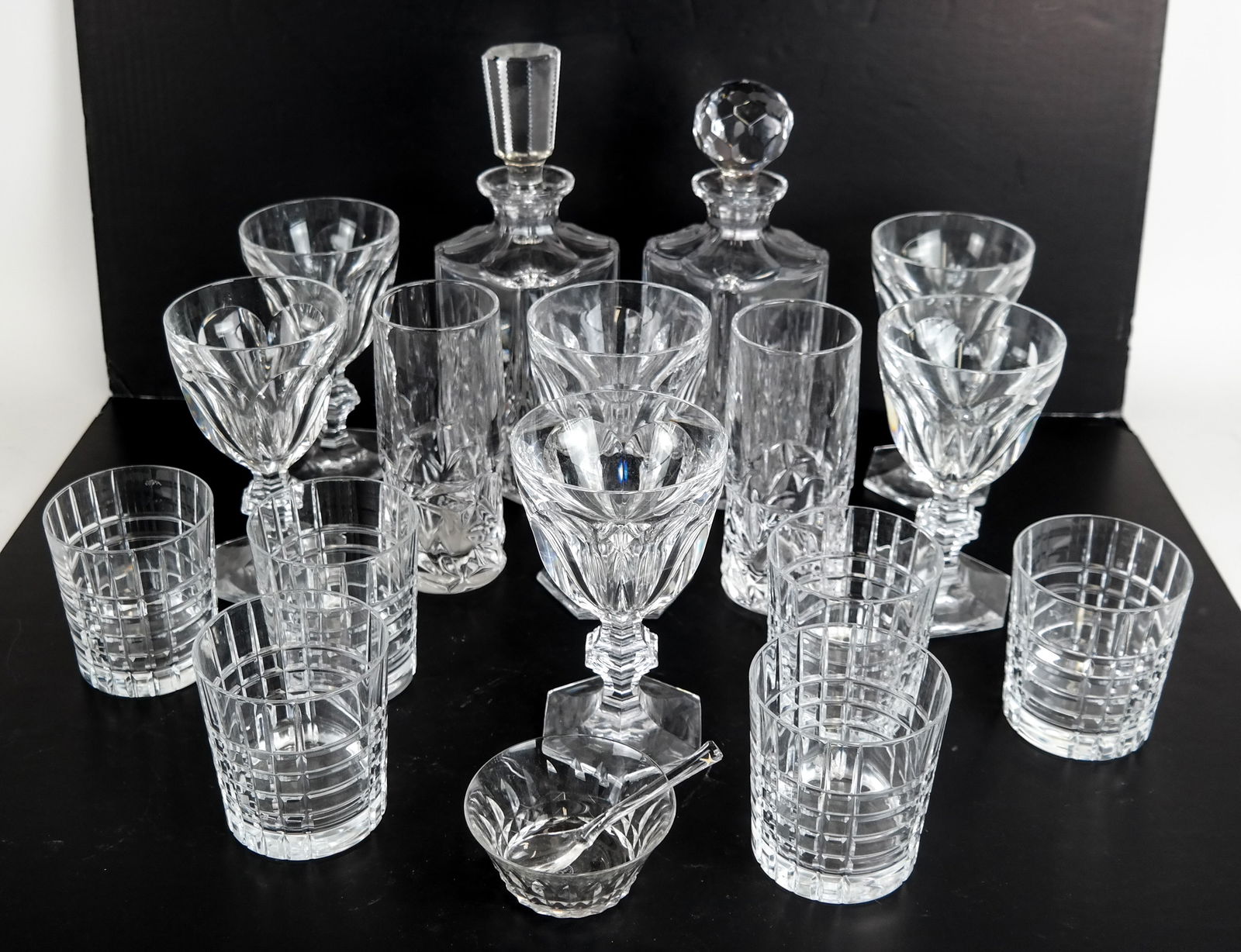 Baccarat, Tiffany, Atlantis Glass - 16 Pcs. (1 of 10)